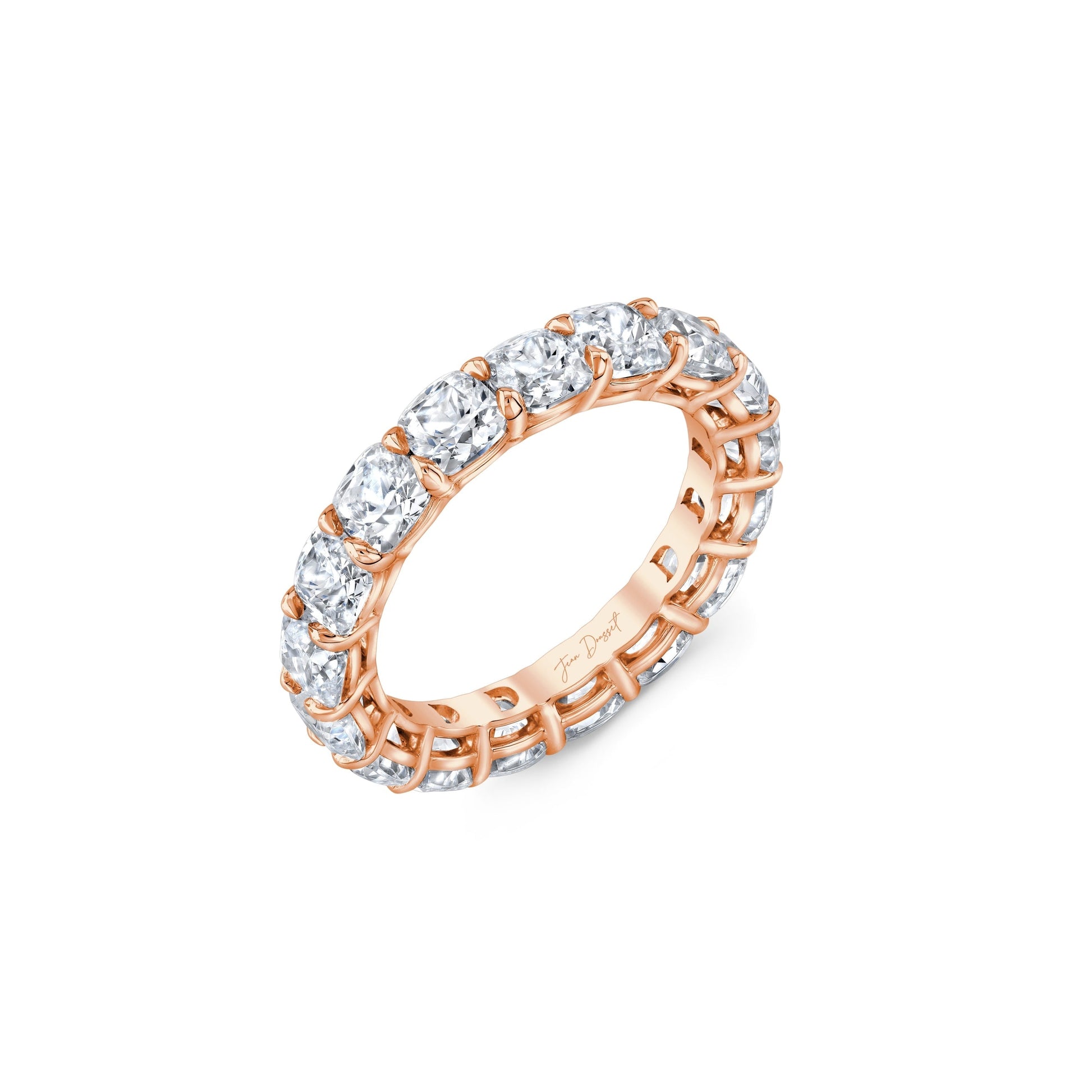 Olivia Cushion Lab Diamond Eternity Band - view 3
