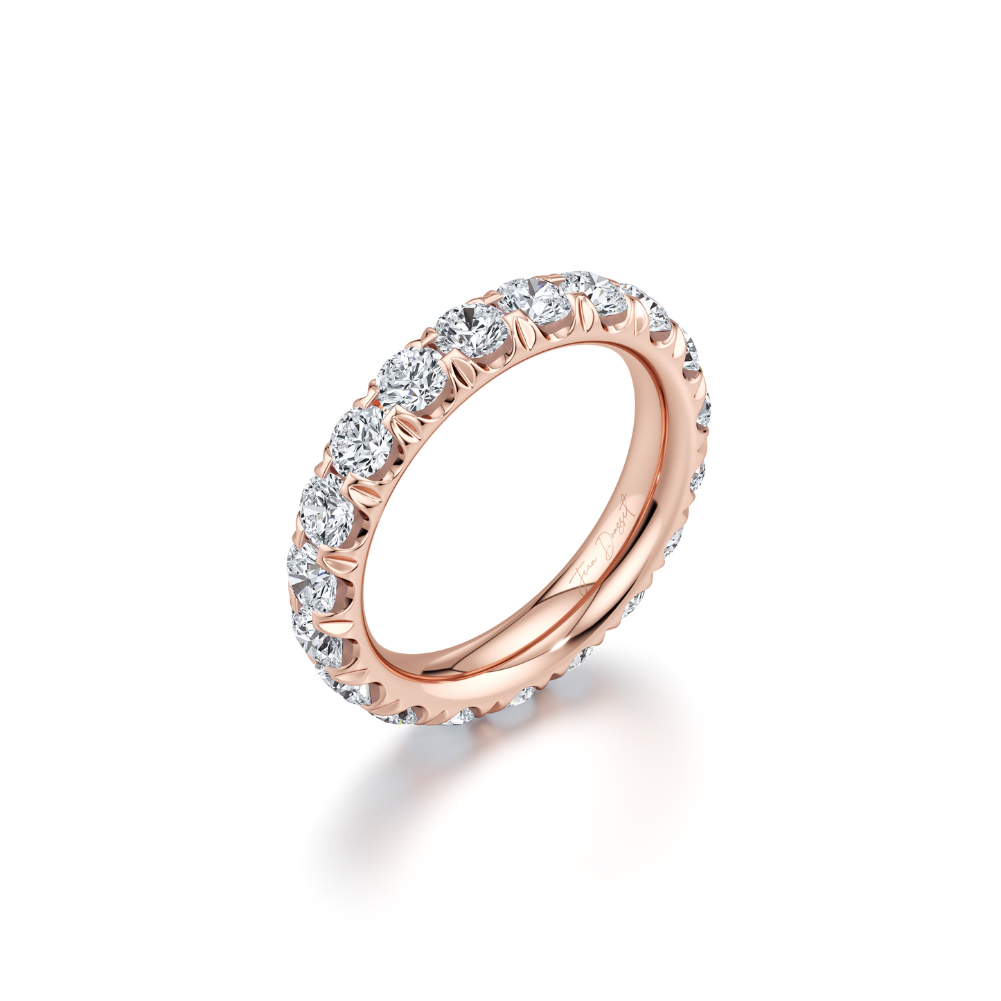 Audrey Large Lab Diamond Eternity Band - view 3