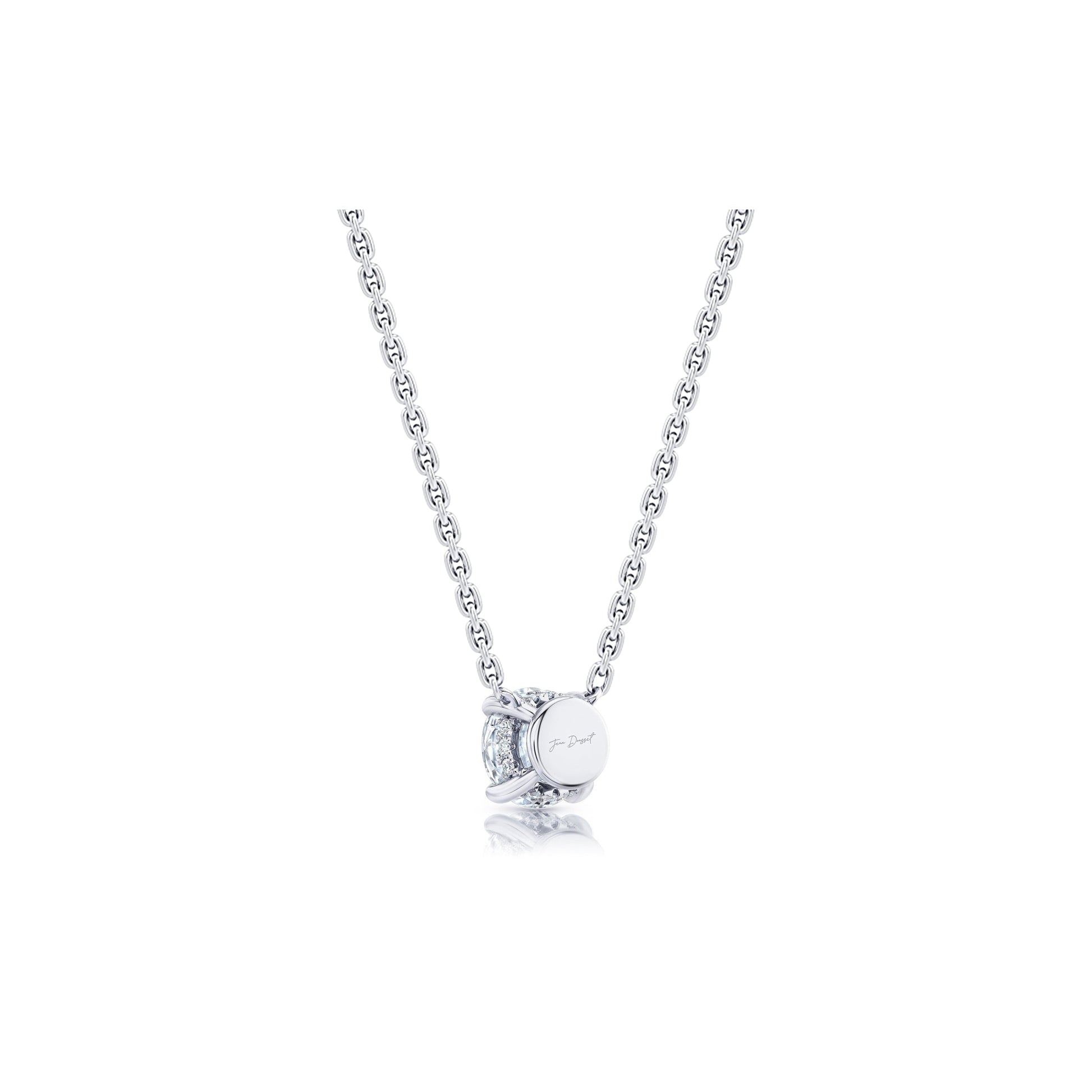 Chelsea Lab Diamond Round Brilliant Pendant - view 3