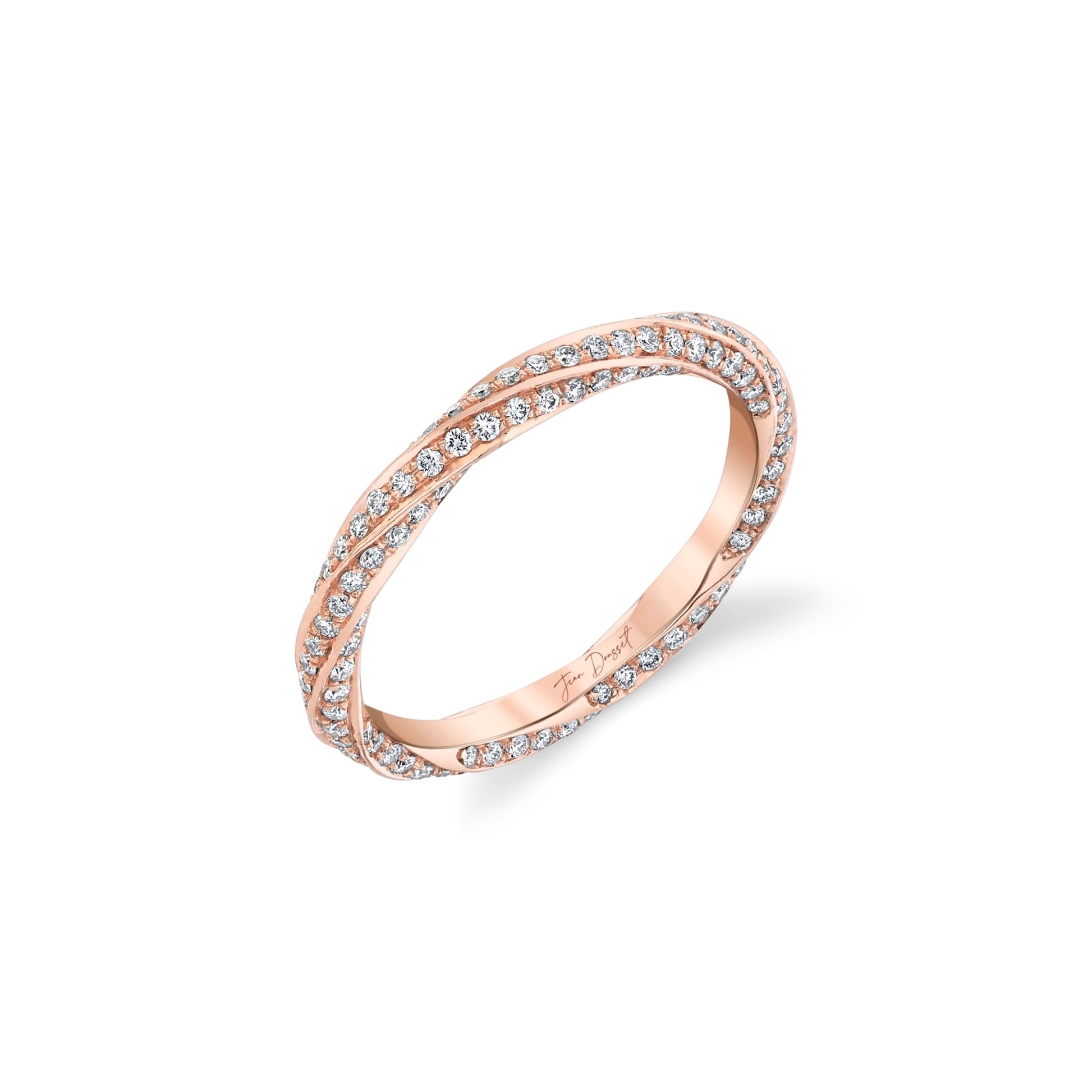 La Petite Twist Lab Diamond Eternity Band - view 3
