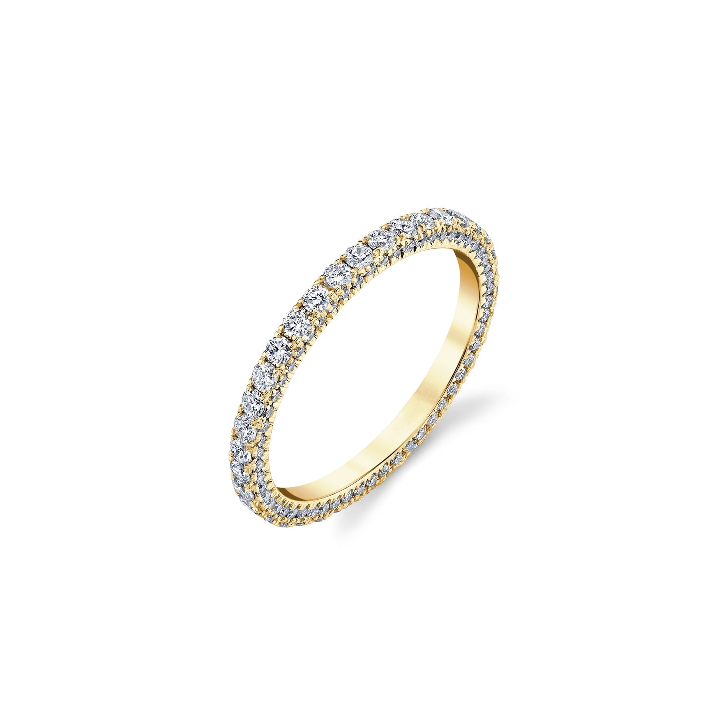 Alyssa Lab Diamond Eternity Band - view 3