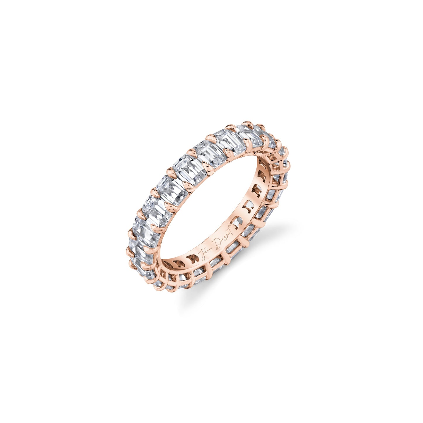 Olivia Emerald Lab Diamond Eternity Band - view 3