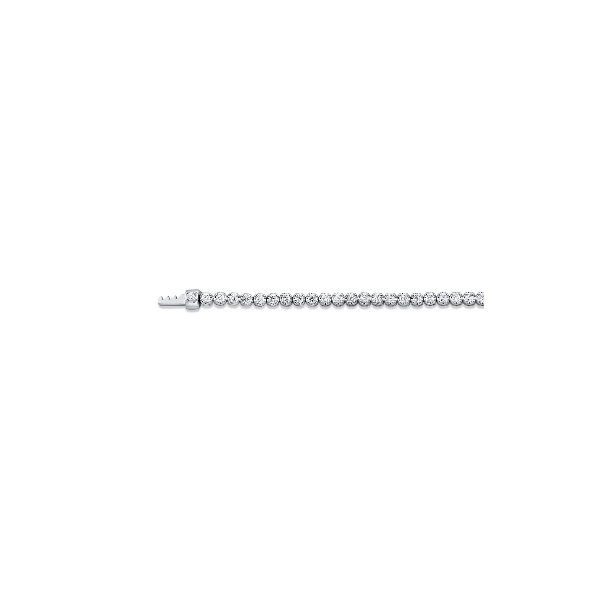 La Petite Lab Diamond Tennis Bracelet - view 4