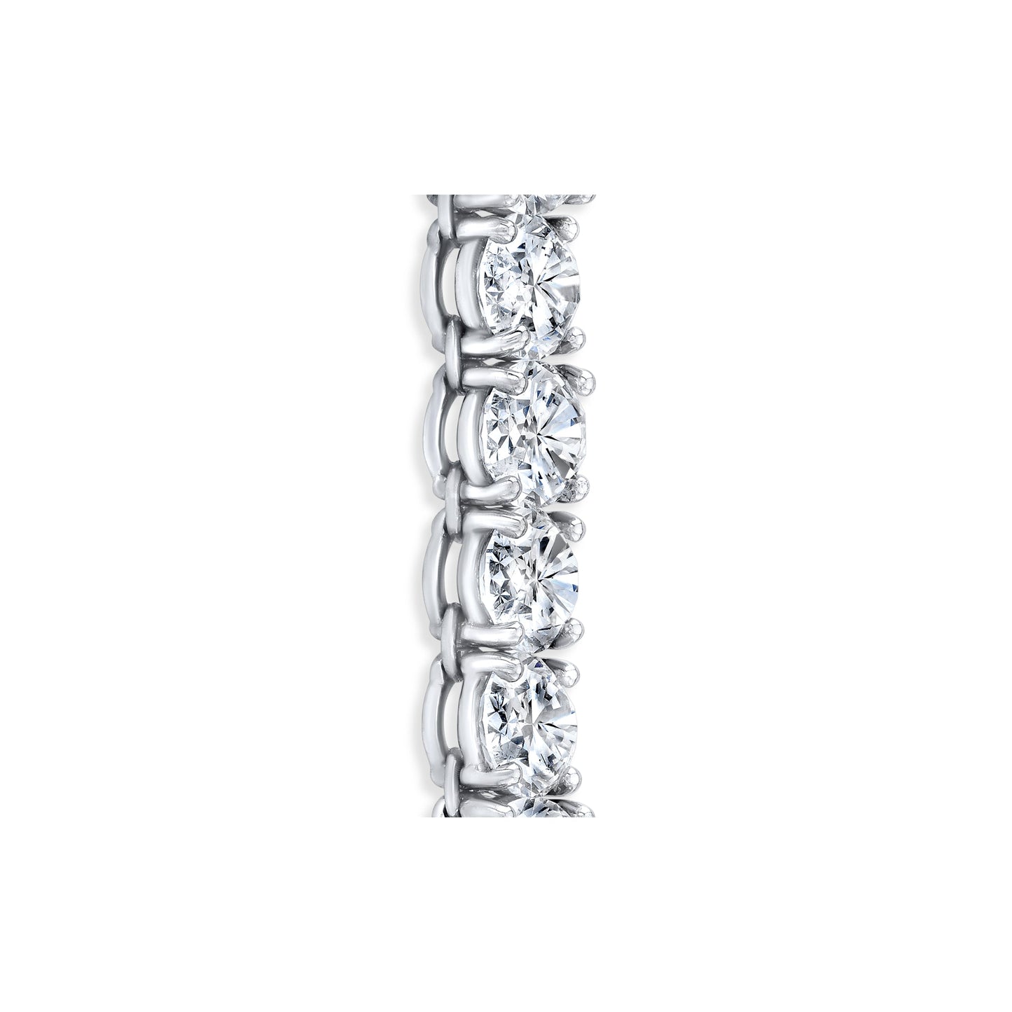 High Jewelry | Oval Cut Tennis Necklace - view 4