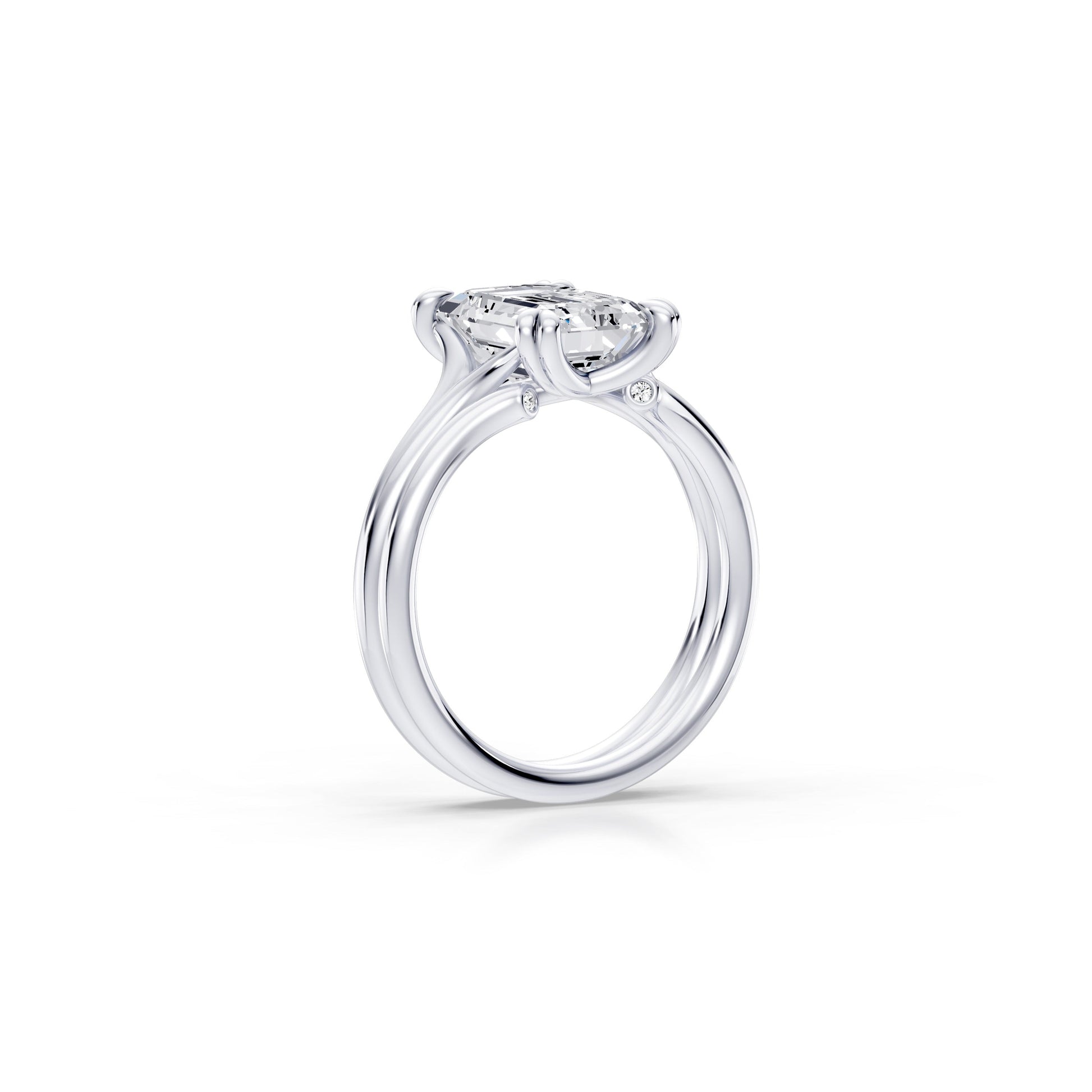 Jane Lab Diamond Wedding Band - view 4