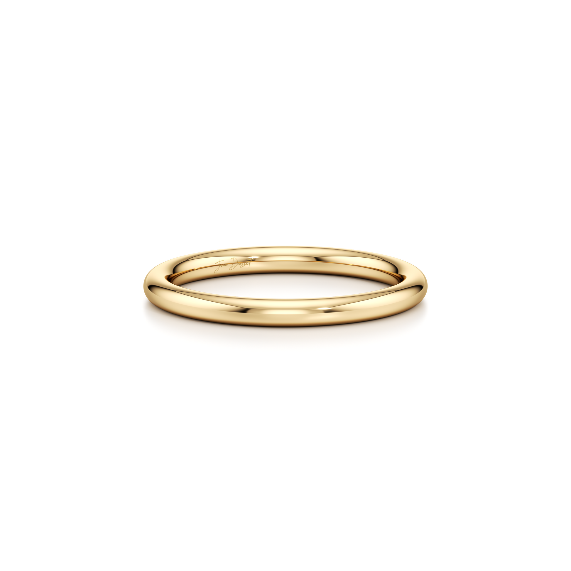 Kate High Polish Wedding Band - view 4