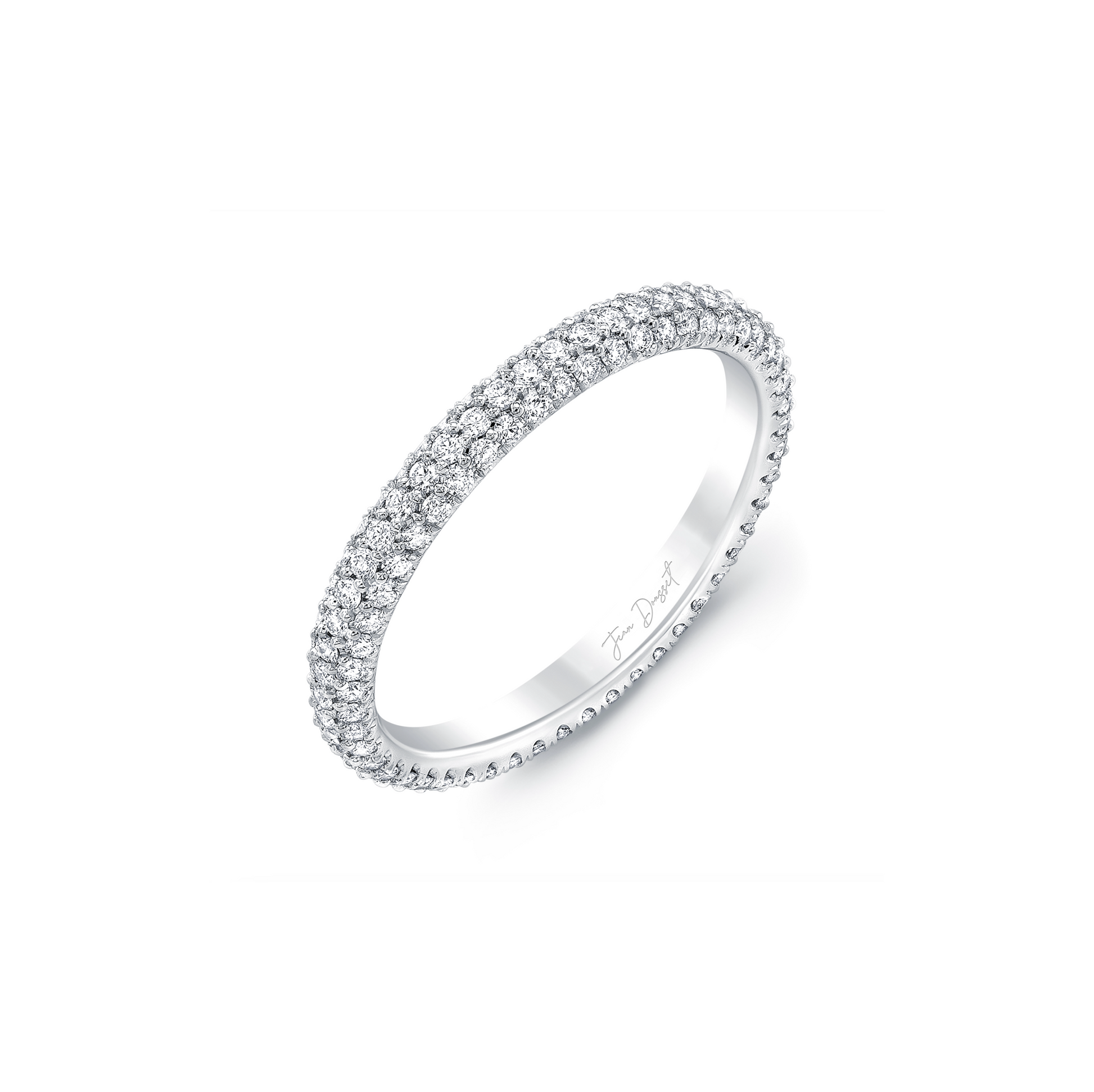 Chelsea Lab Diamond Wedding Band - view 4