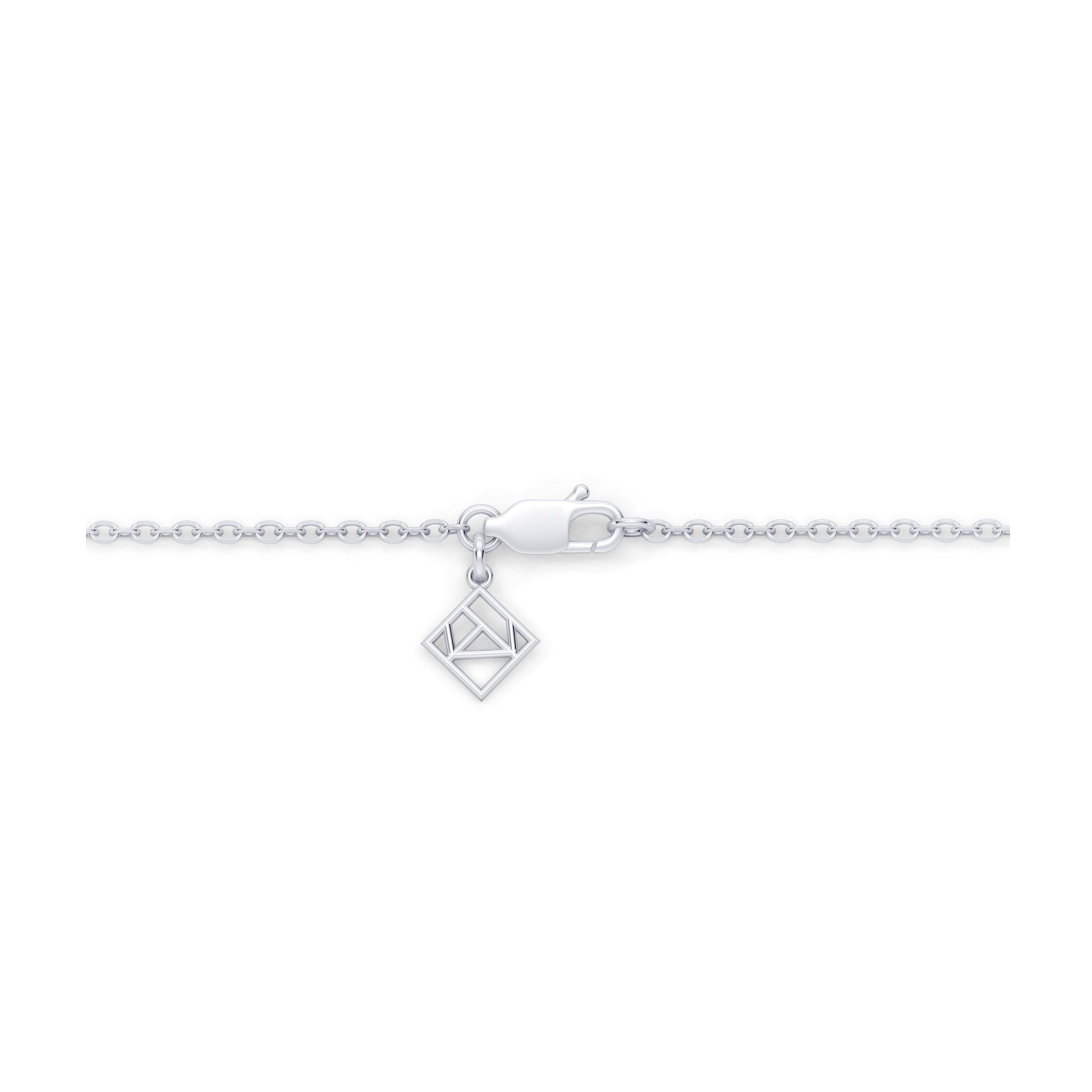 Doree By The Yard Cushion Lab Diamond Bracelet - view 4