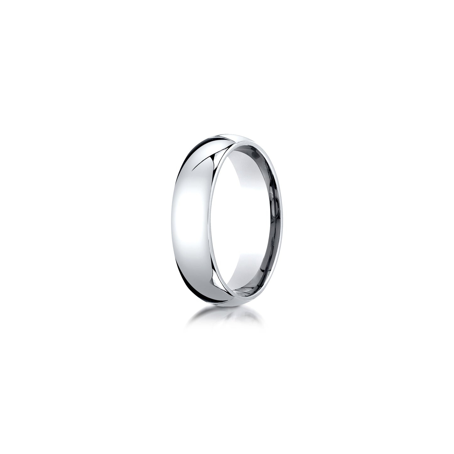 Men's Classic Quarter Round Wedding Band - view 4