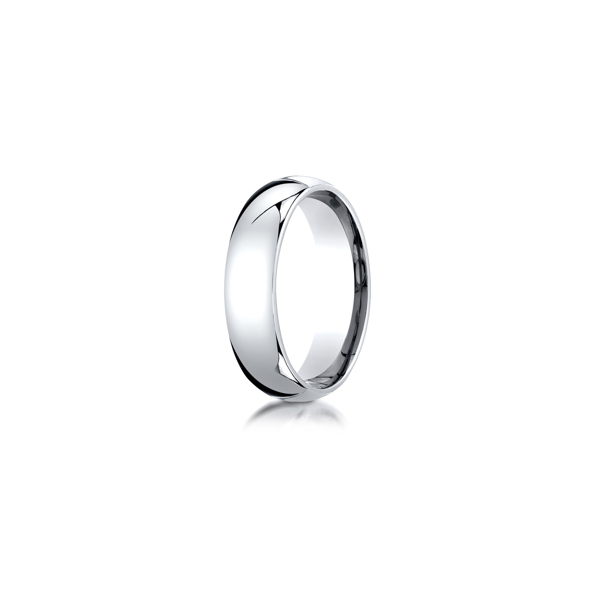 Men's Classic Quarter Round Wedding Band - view 4