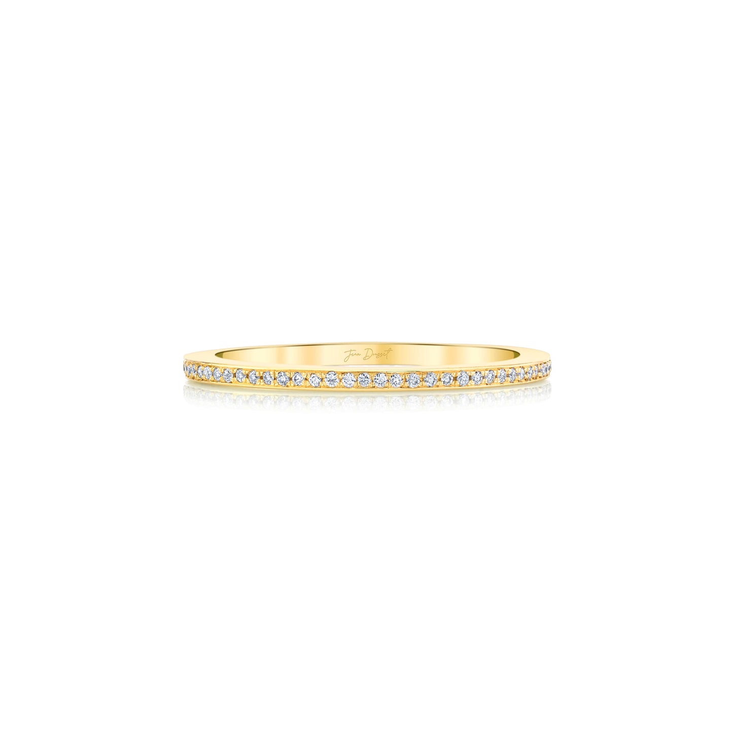 La Petite Flat Engravable Eternity Band - view 4