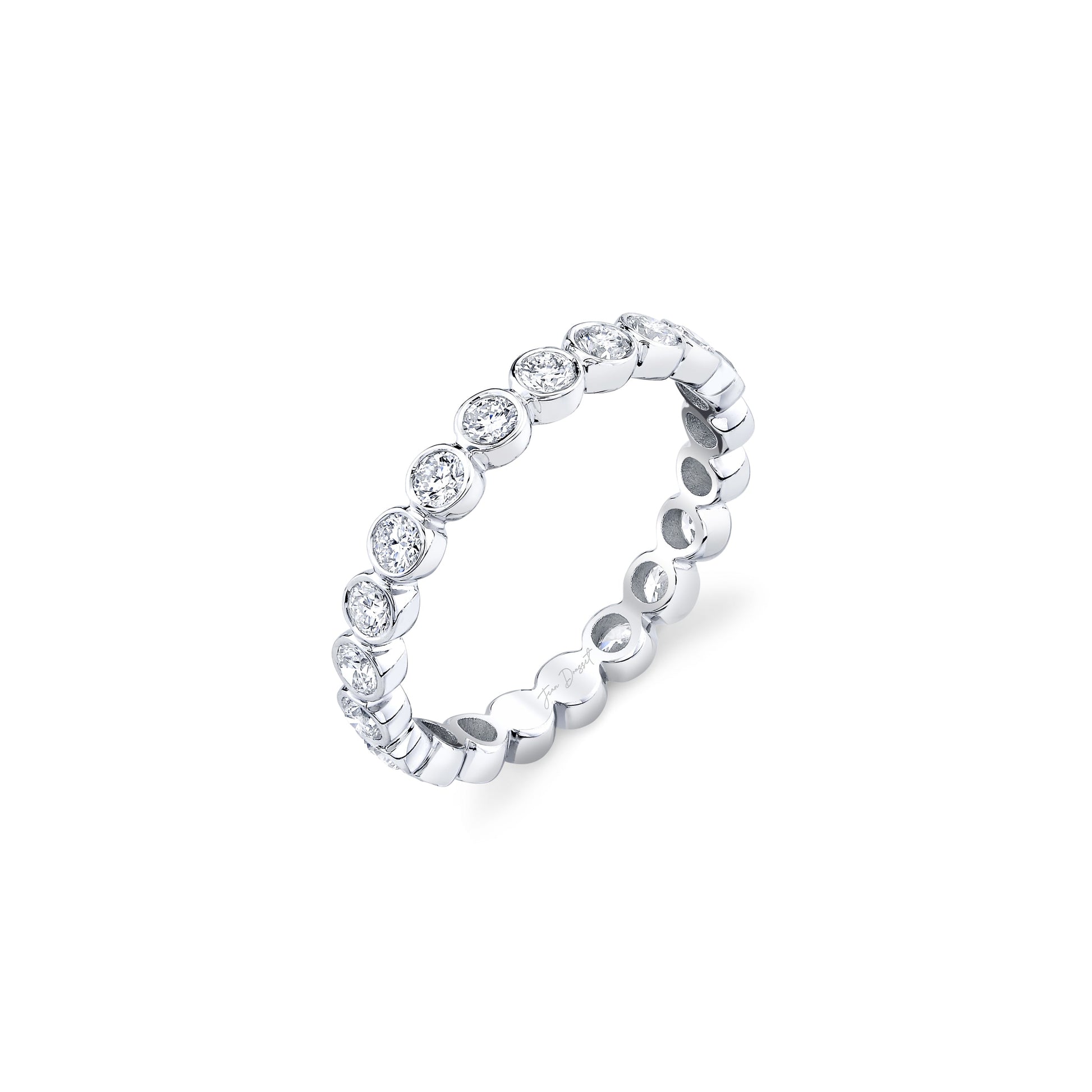 La Petite Bezel Lab Diamond Eternity Band - view 4