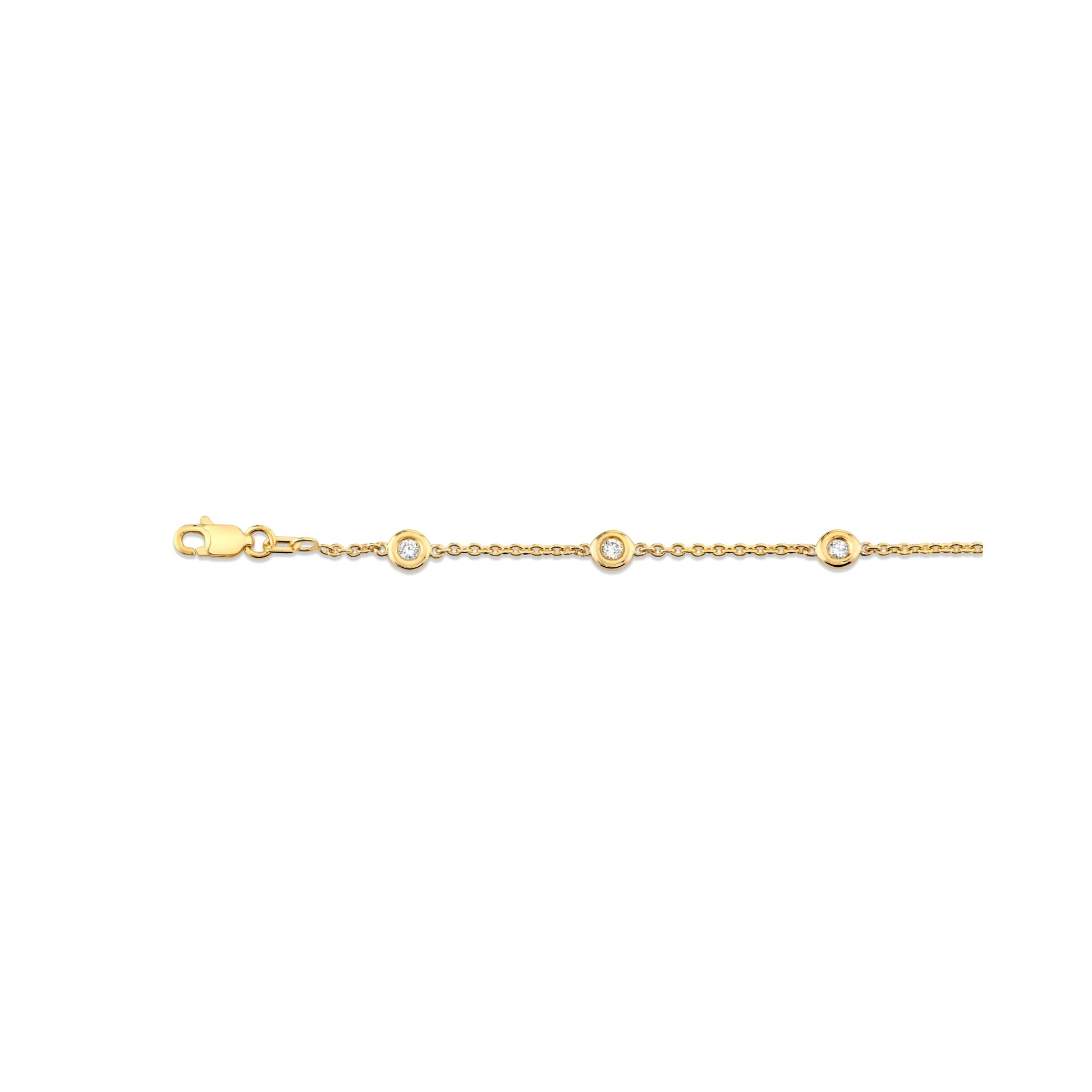 Bezel By The Yard Lab Diamond Bracelet - view 5