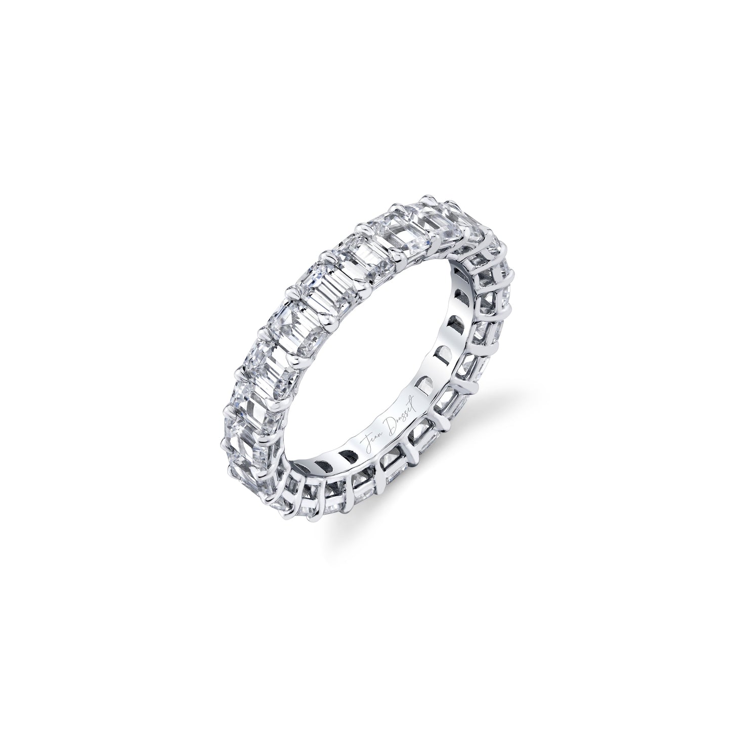 Olivia Emerald Lab Diamond Eternity Band - view 5