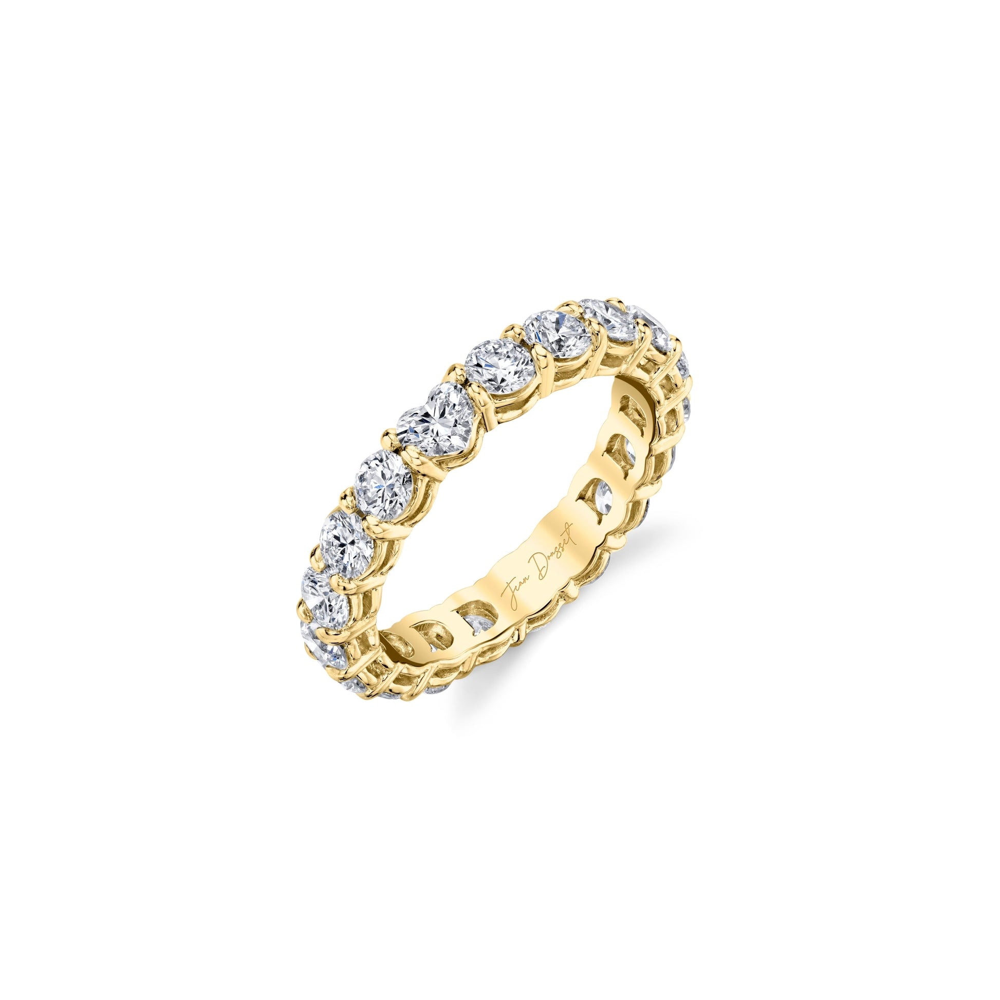 Eve Heart Lab Diamond Eternity Band - view 5