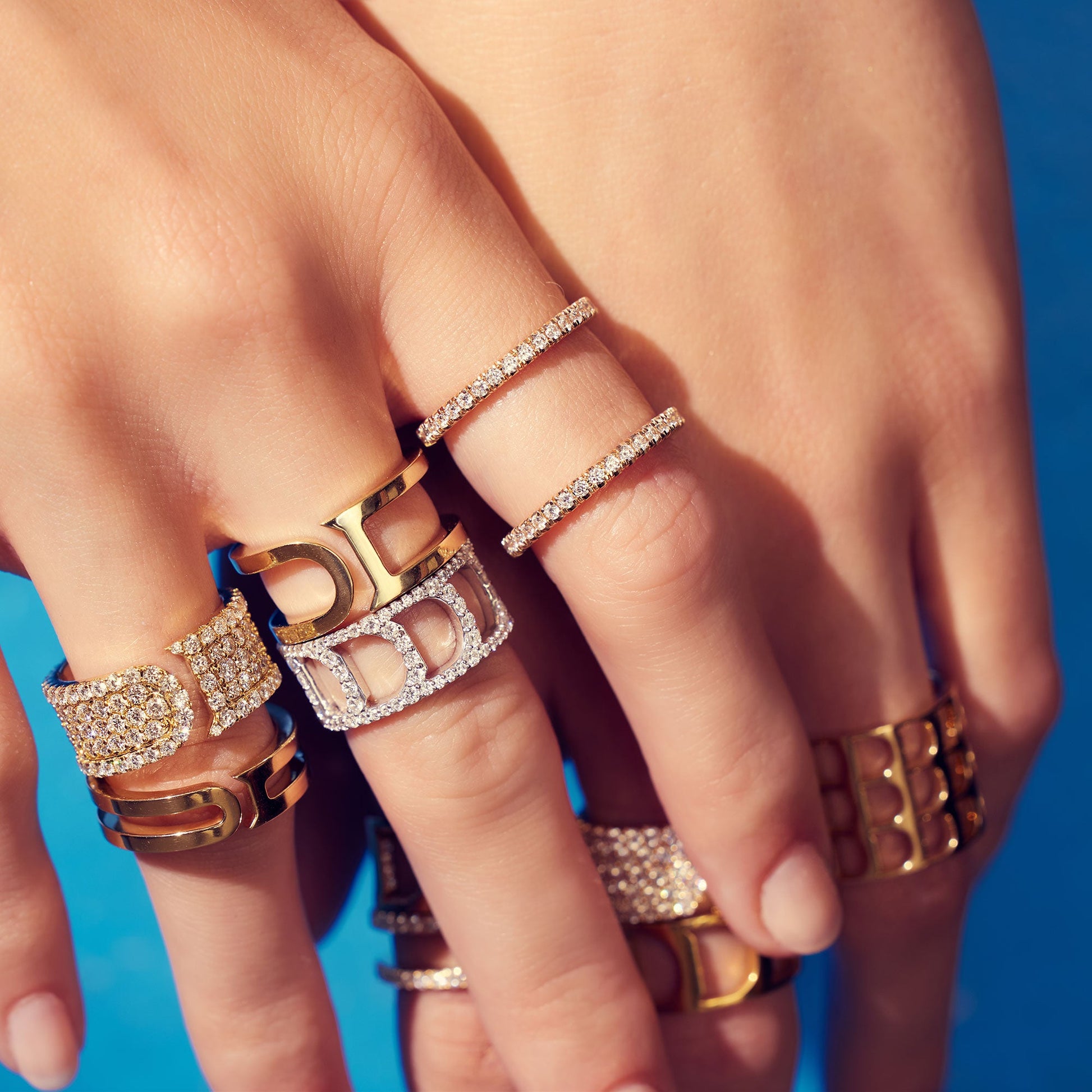 Saviera Pave Wrap Ring - view 5