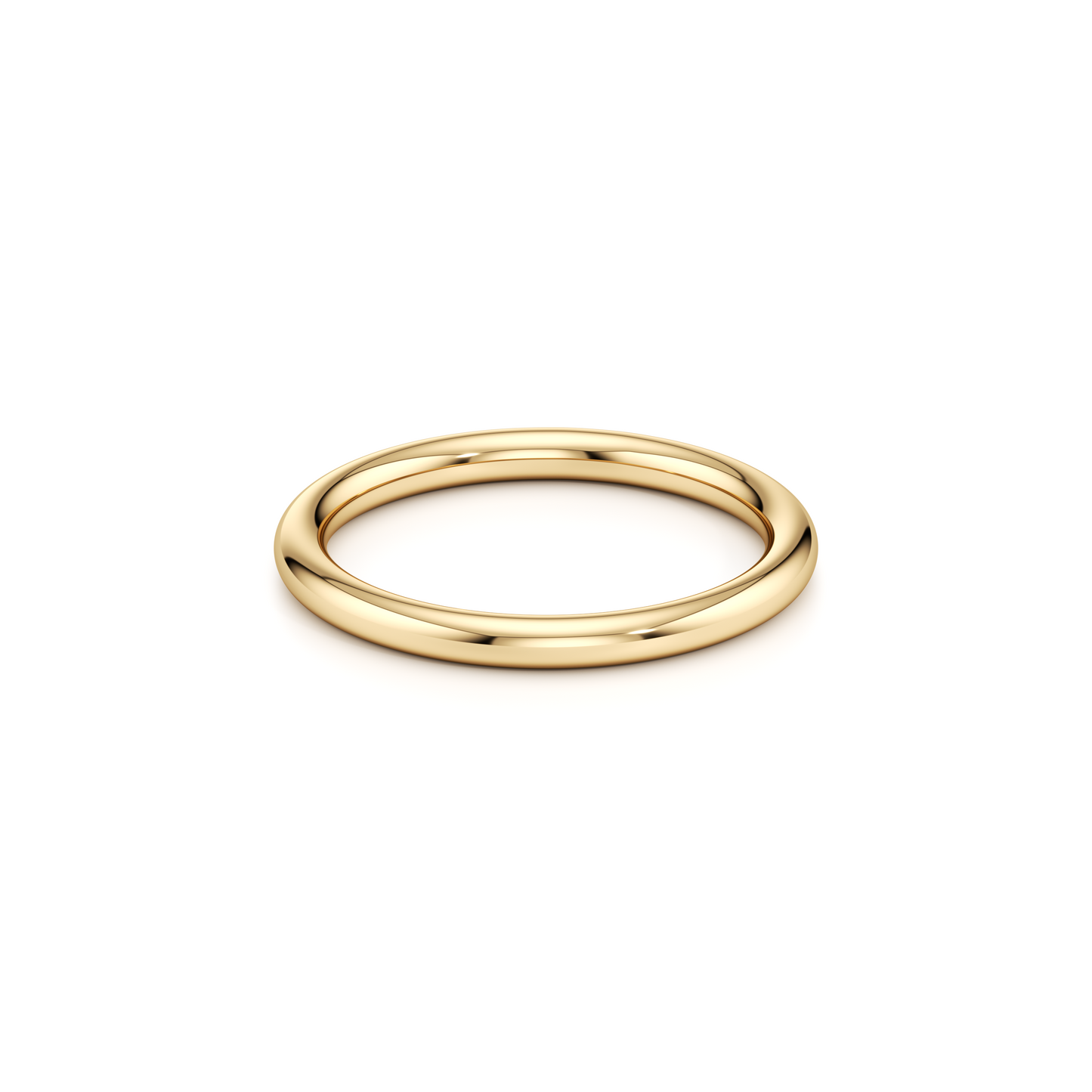 Kate High Polish Wedding Band - view 5