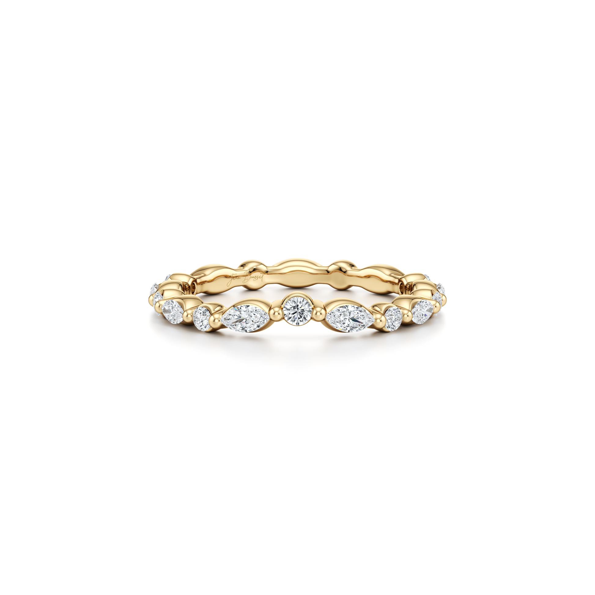 Vivienne Lab Diamond Wedding Band - view 5