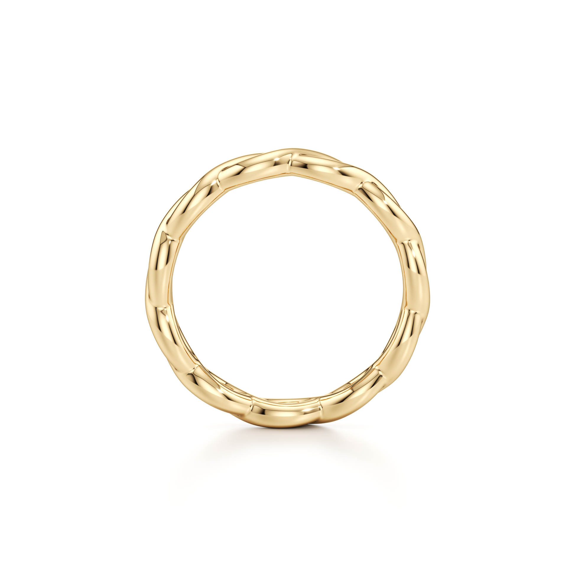 Ivy High Polish Wedding Band - view 5