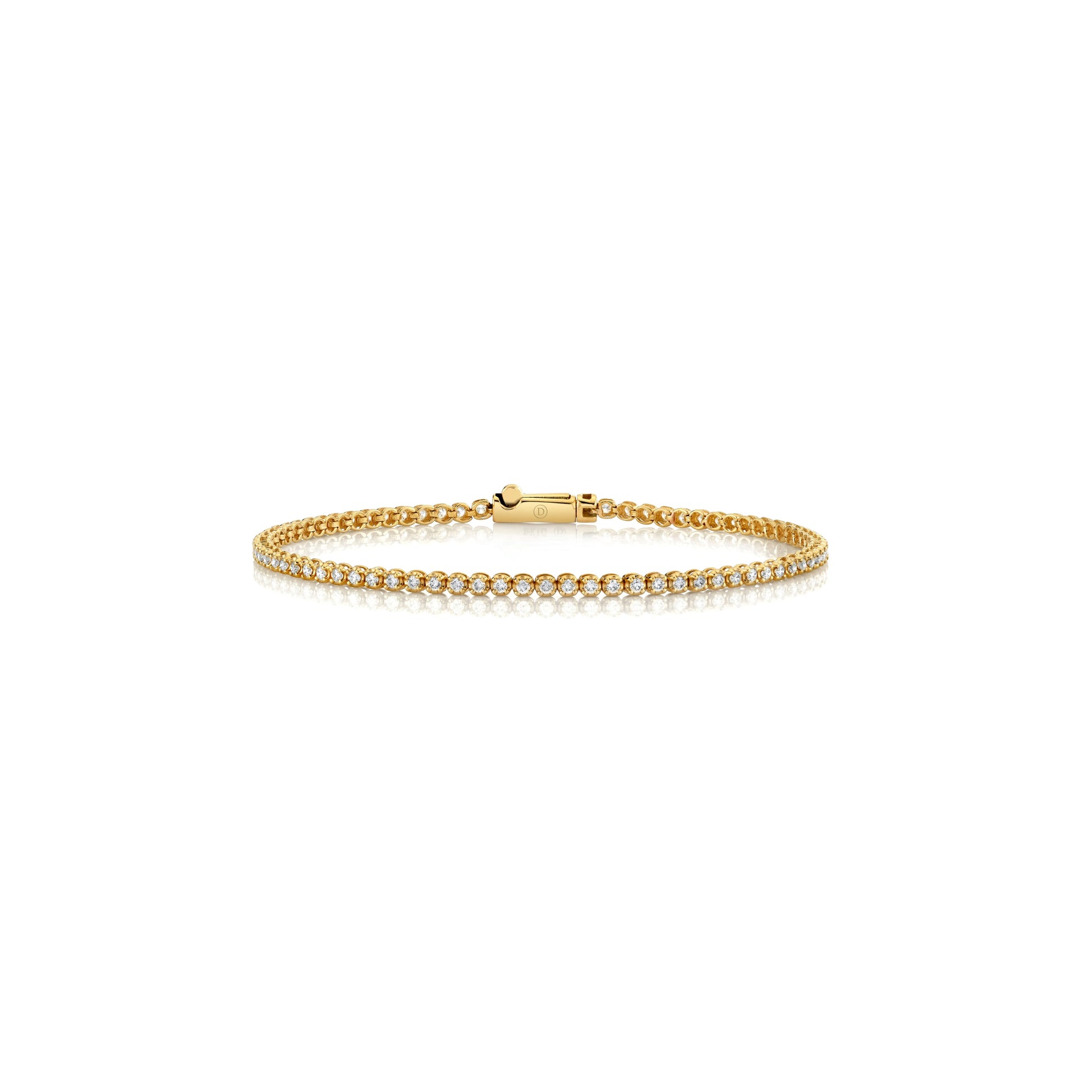La Petite Lab Diamond Tennis Bracelet - view 5