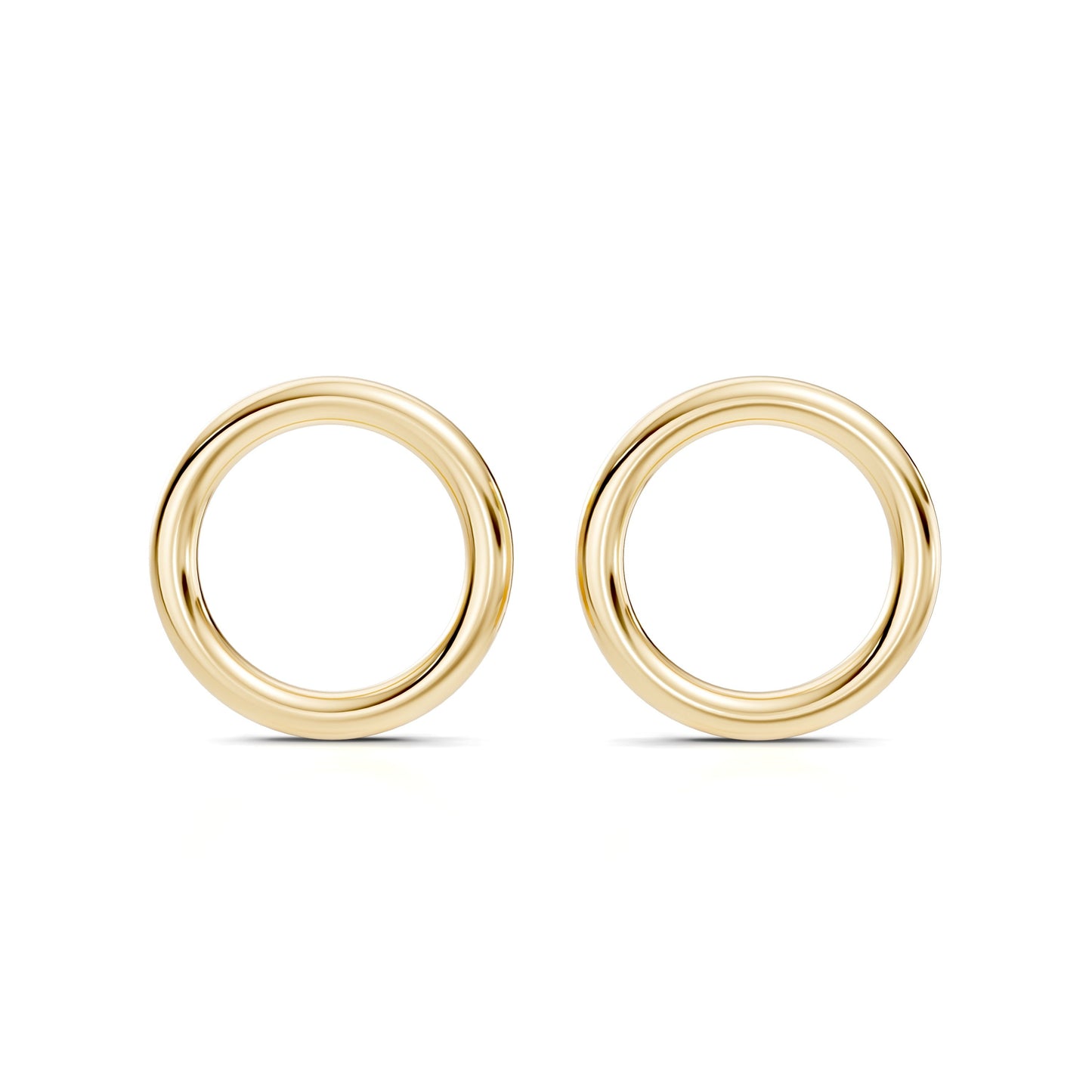 Audrey Front Hoop High Polish Earrings - view 5