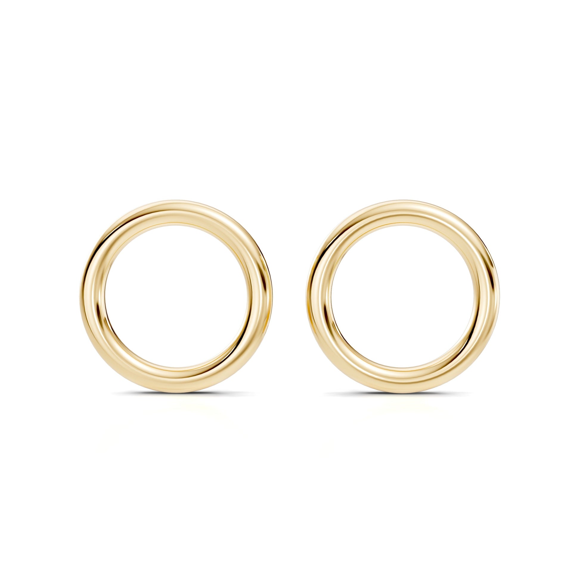 Audrey Front Hoop High Polish Earrings - view 5
