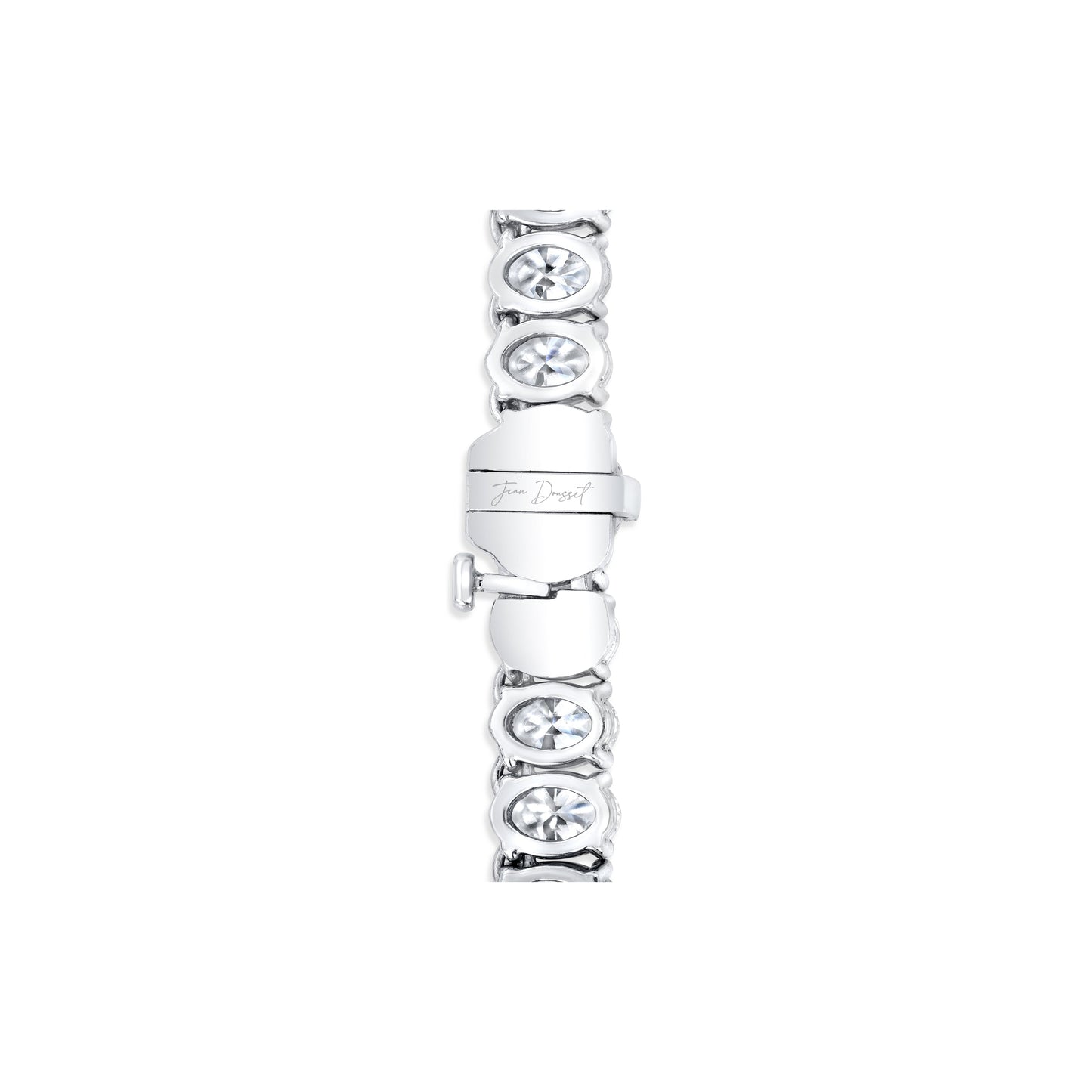 High Jewelry | Oval Cut Tennis Necklace - view 5