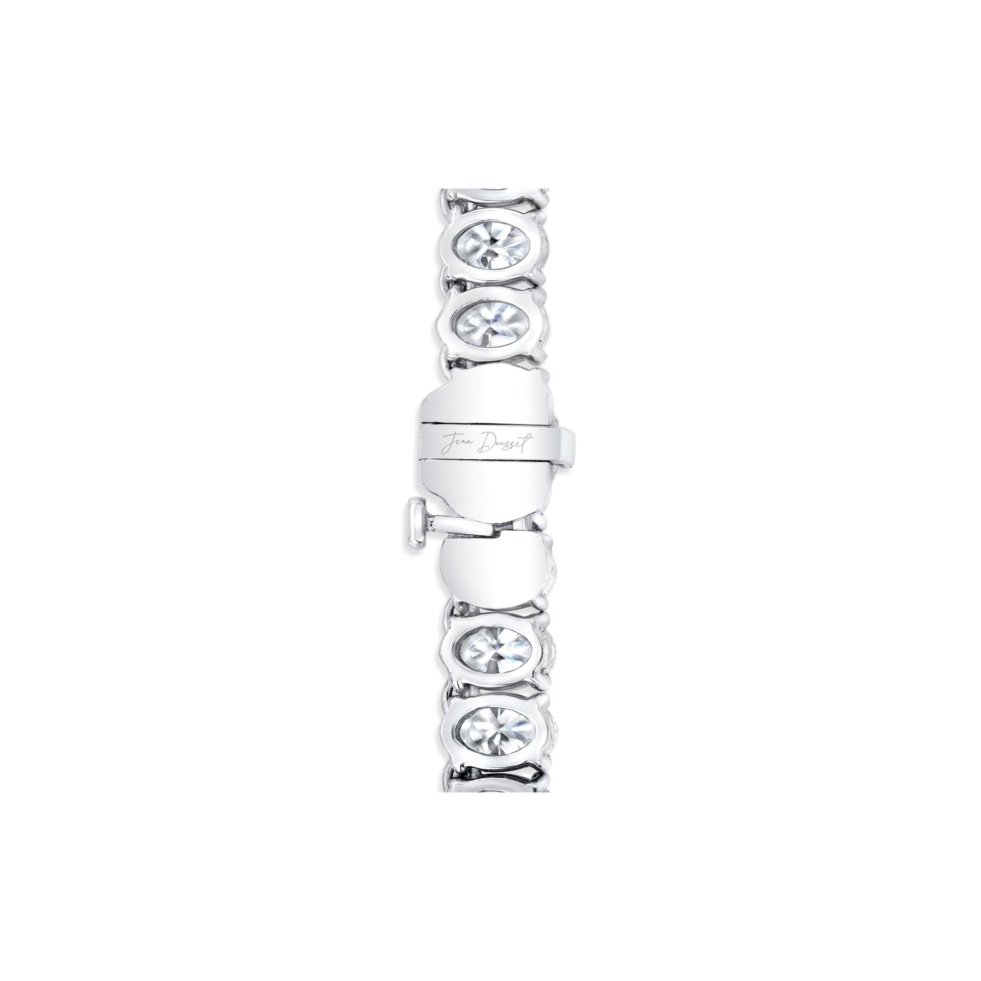 High Jewelry | Oval Cut Tennis Necklace - view 5