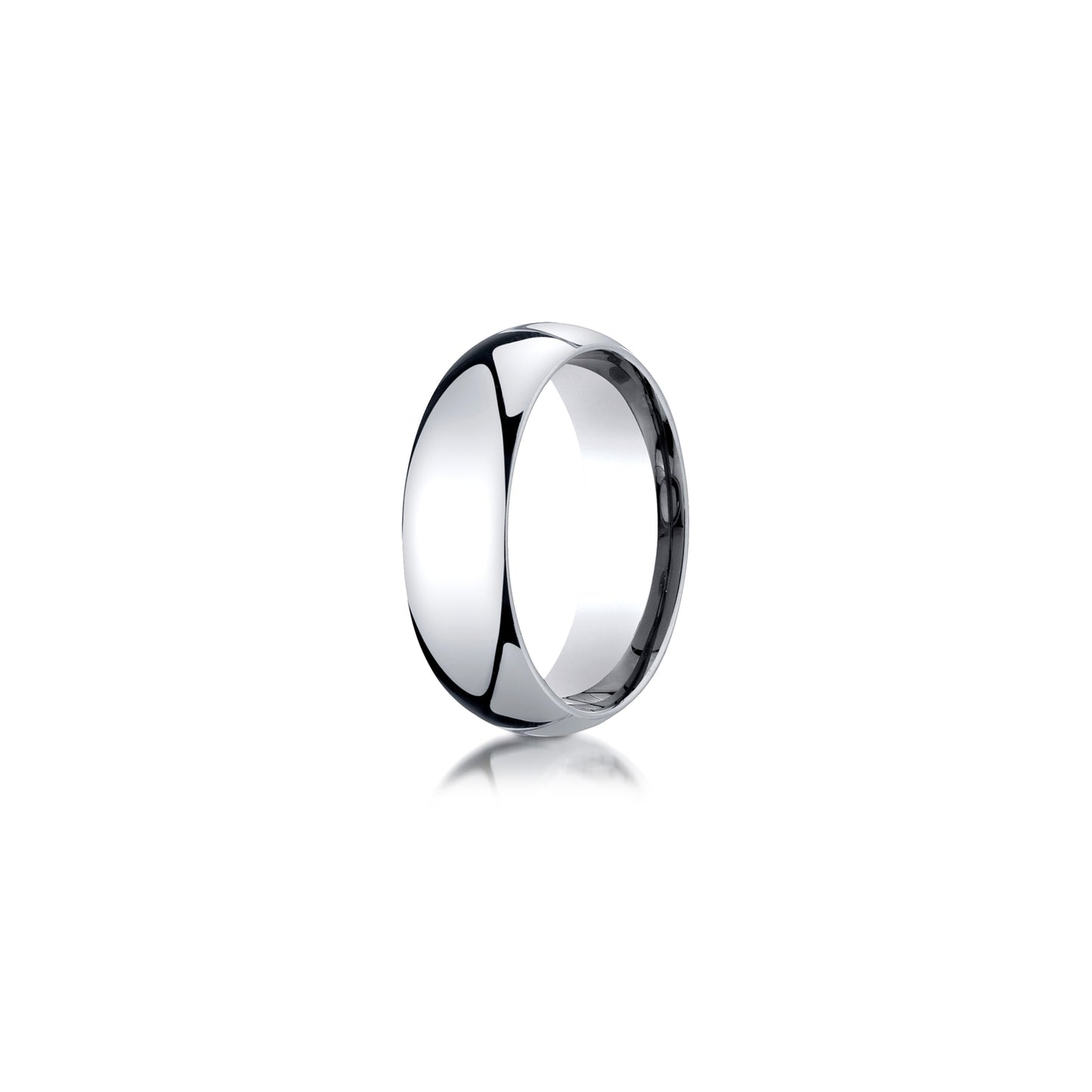 Men's Classic Quarter Round Wedding Band - view 5