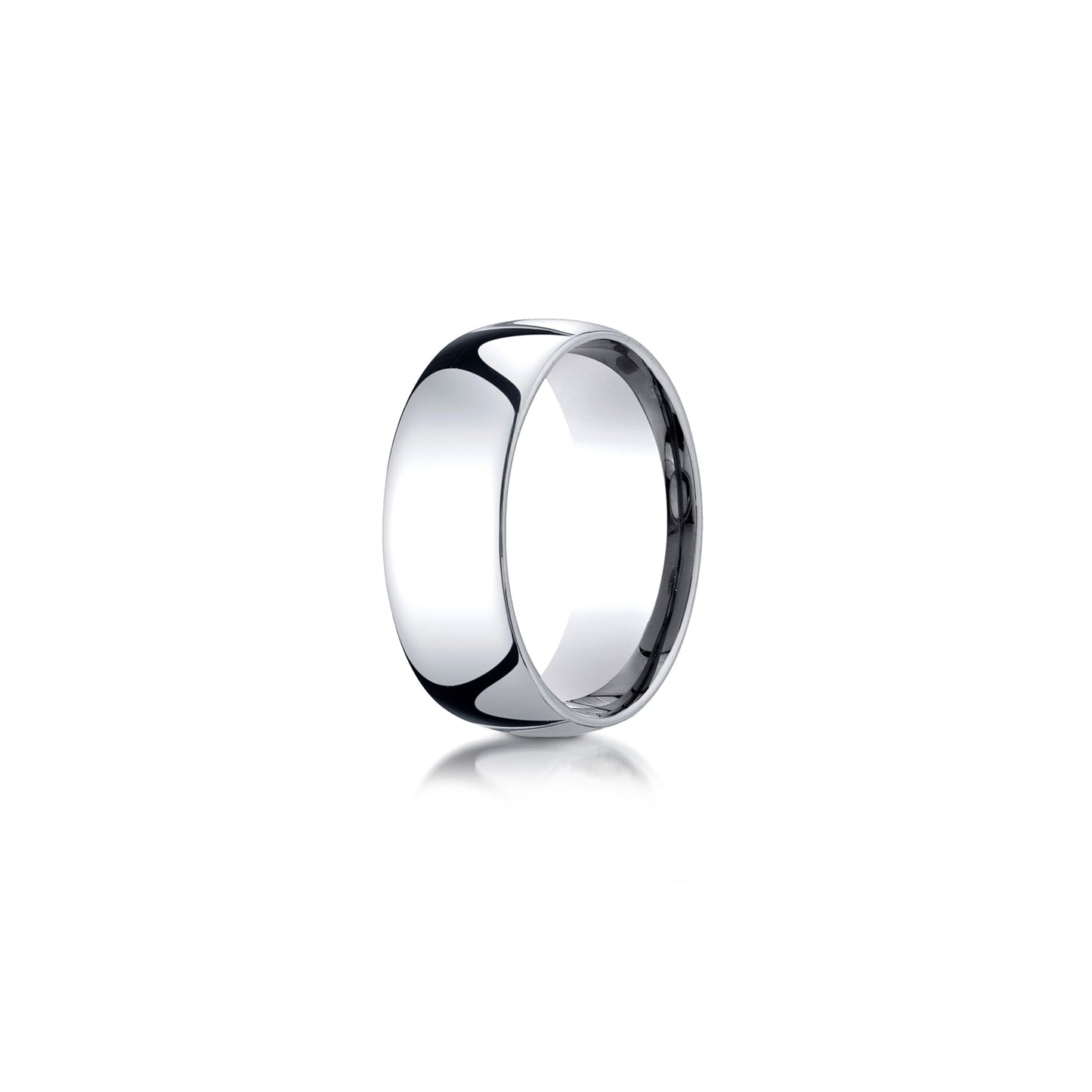 Men's Classic Quarter Round Wedding Band - view 6