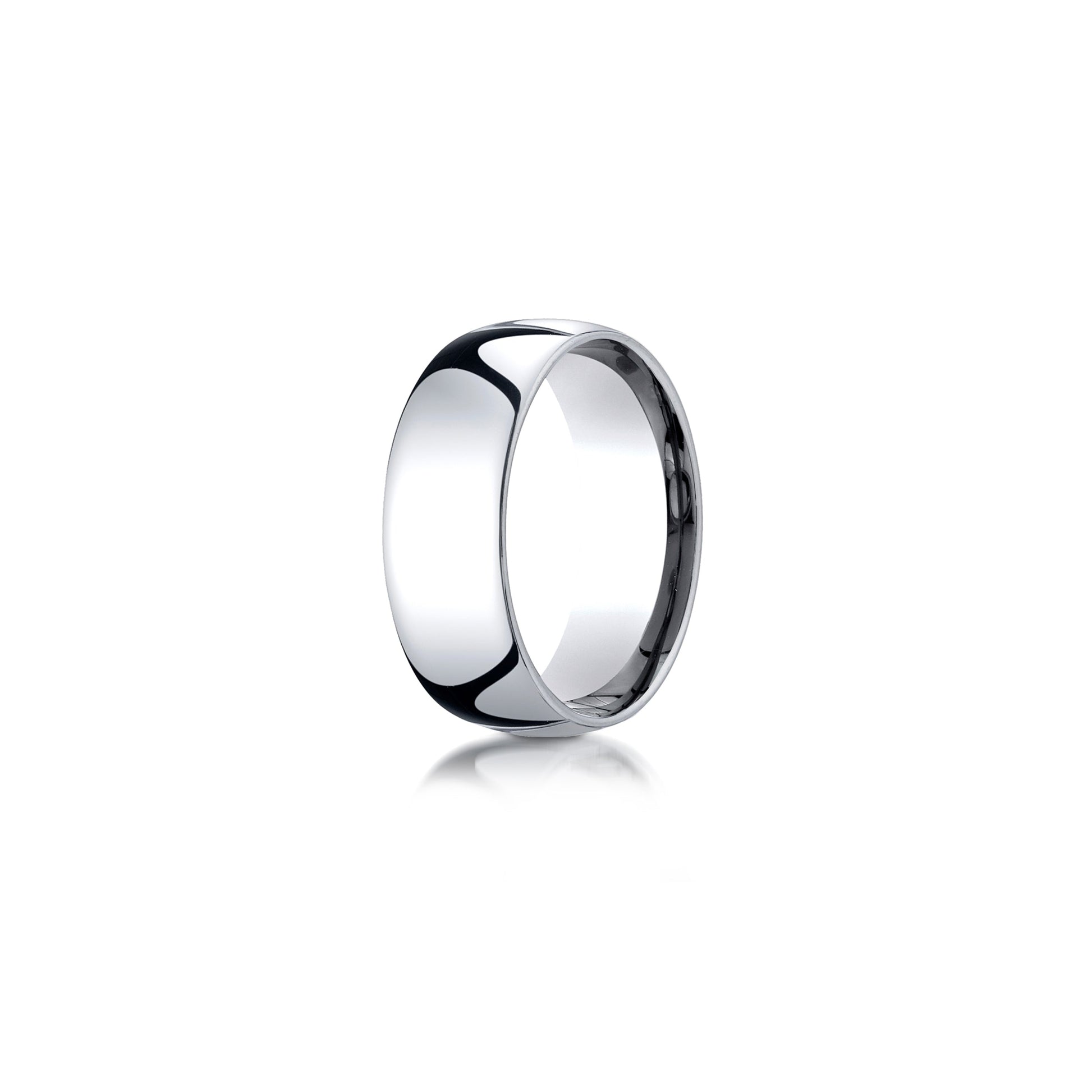 Men's Classic Quarter Round Wedding Band - view 6
