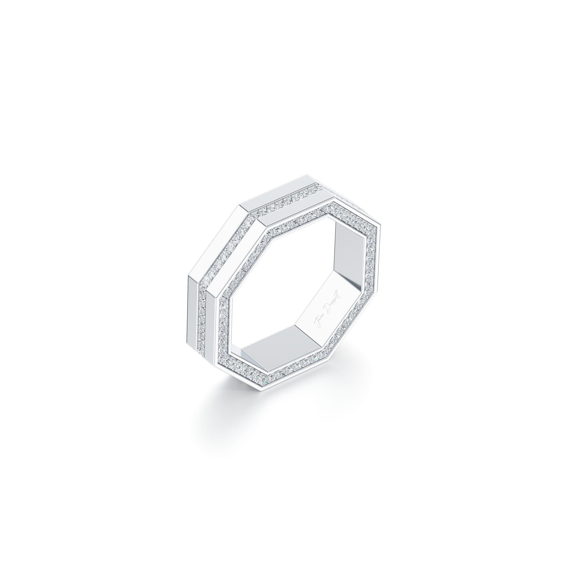Hayden Pave Channel Octagon Band - view 6