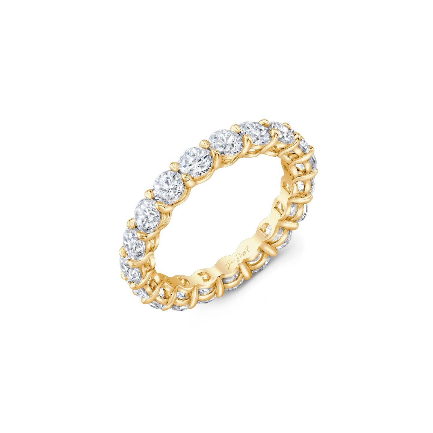 Olivia Round Brilliant Lab Diamond Eternity Band - view 6