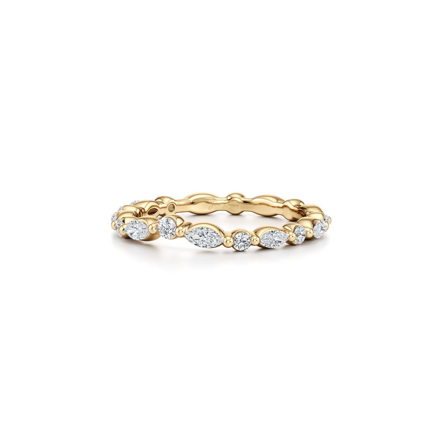 Vivienne Lab Diamond Wedding Band - view 6