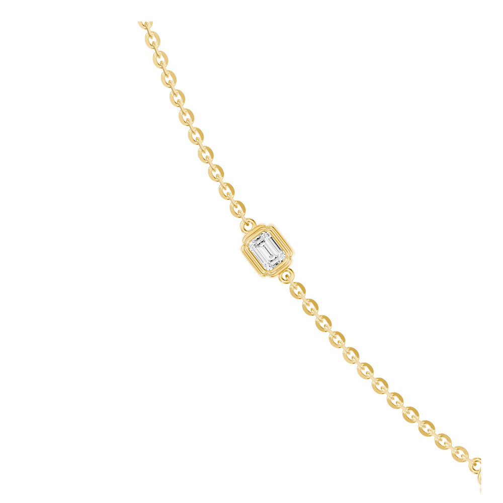 Doree By The Yard Mixed Shape Lab Diamond Necklace - view 6