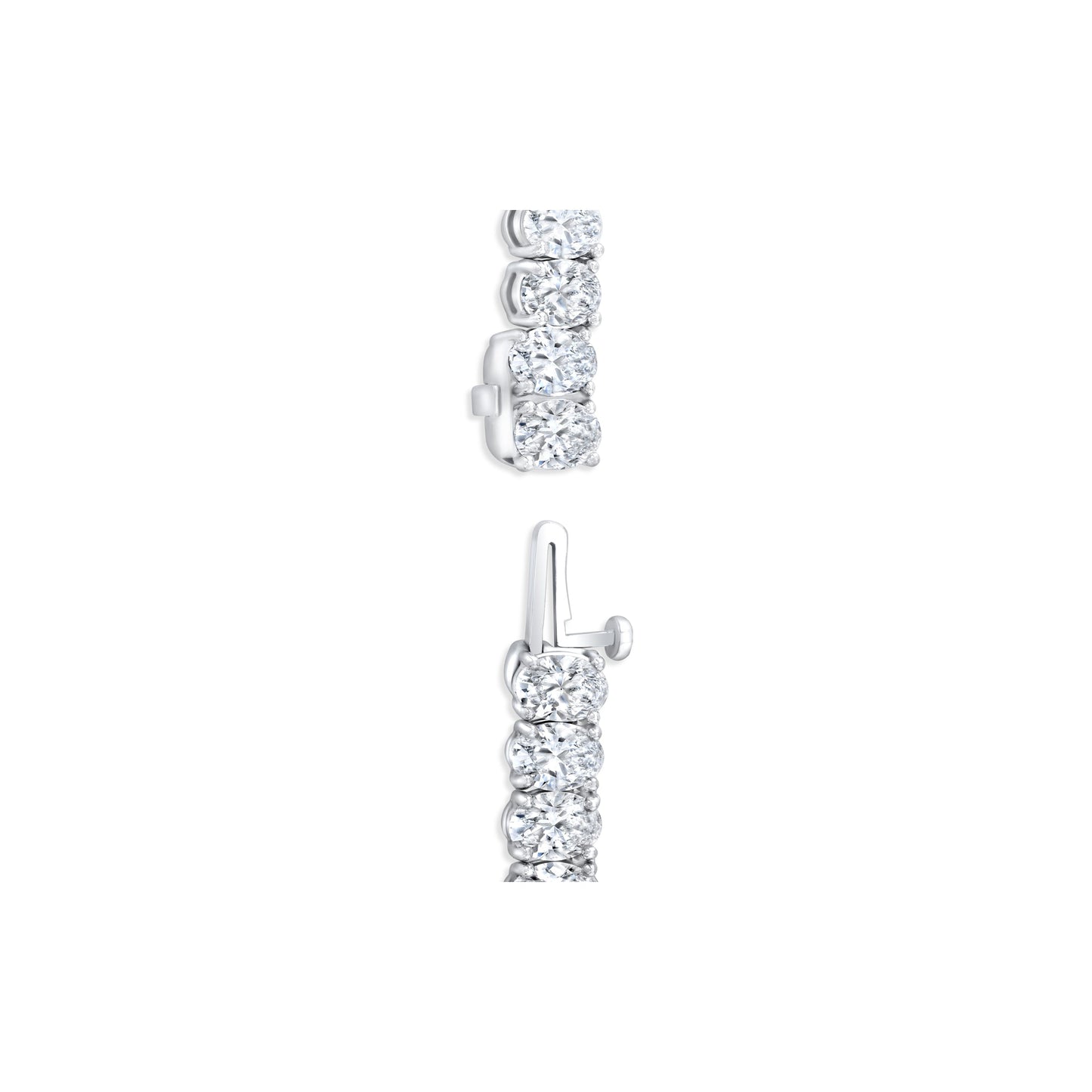 High Jewelry | Oval Cut Tennis Necklace - view 6