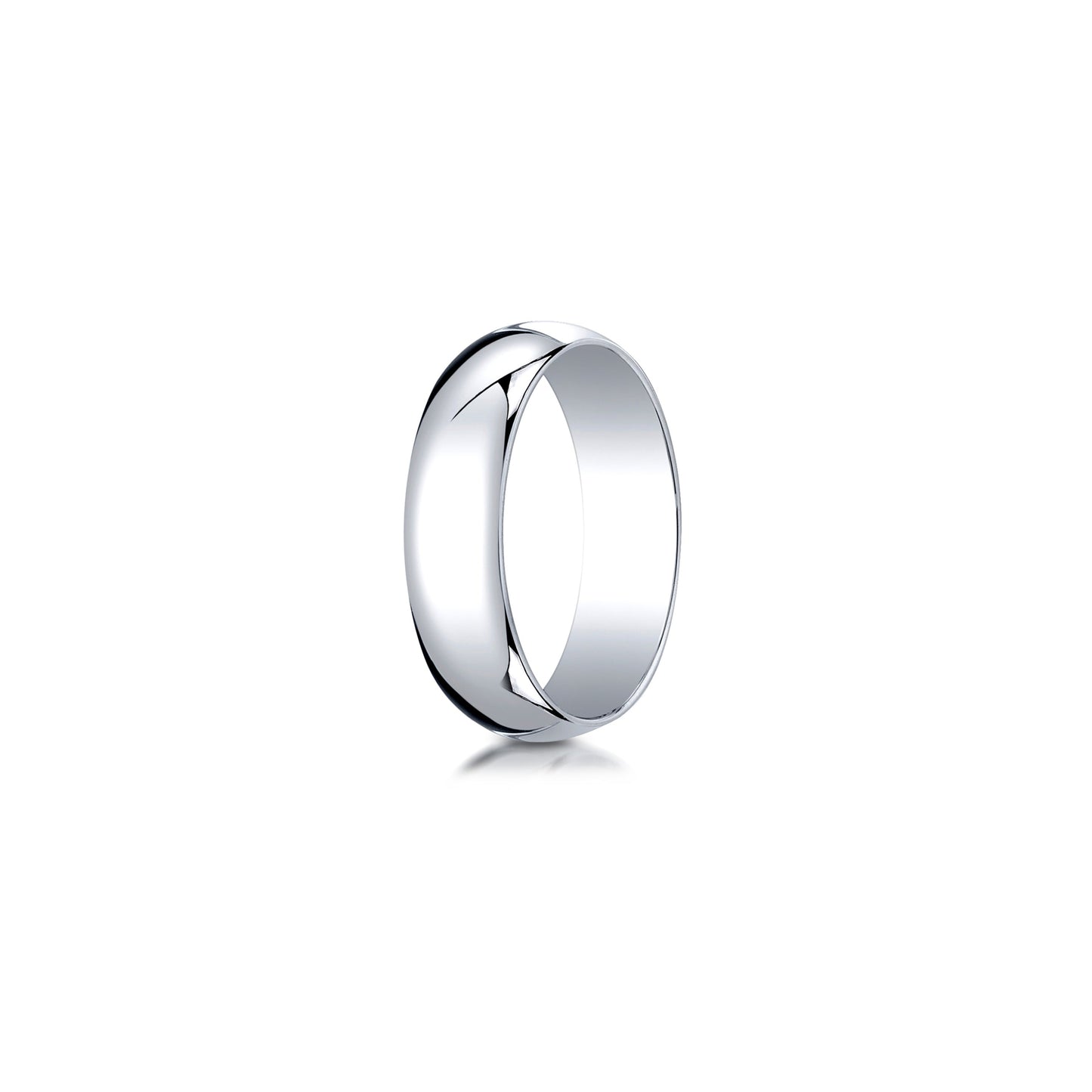 Men's Classic Plain Wedding Band - view 6