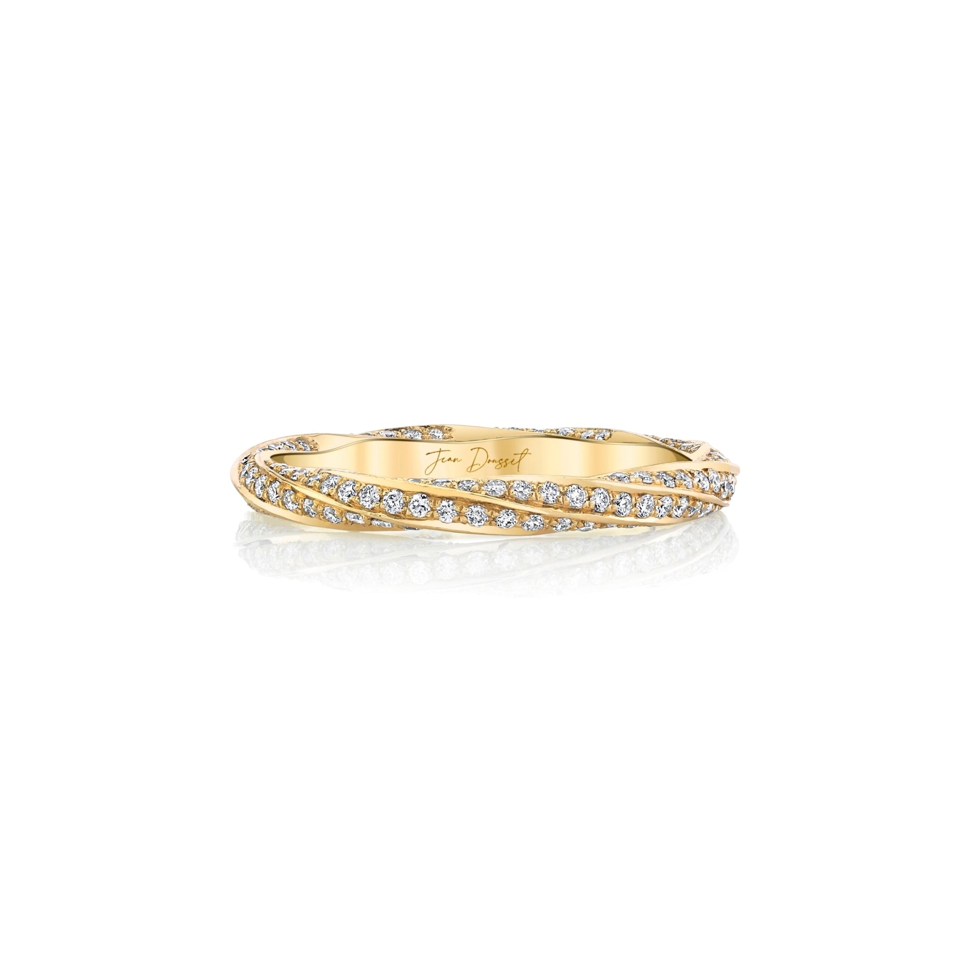 La Petite Twist Lab Diamond Eternity Band - view 7