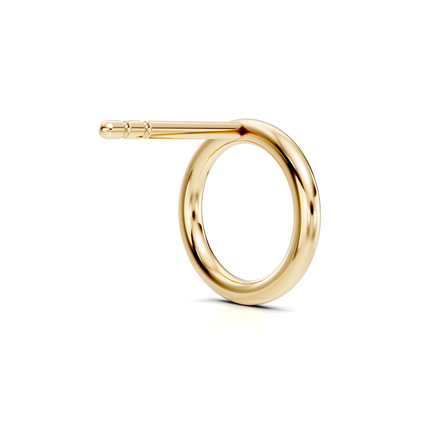 Audrey Front Hoop High Polish Earrings - view 7