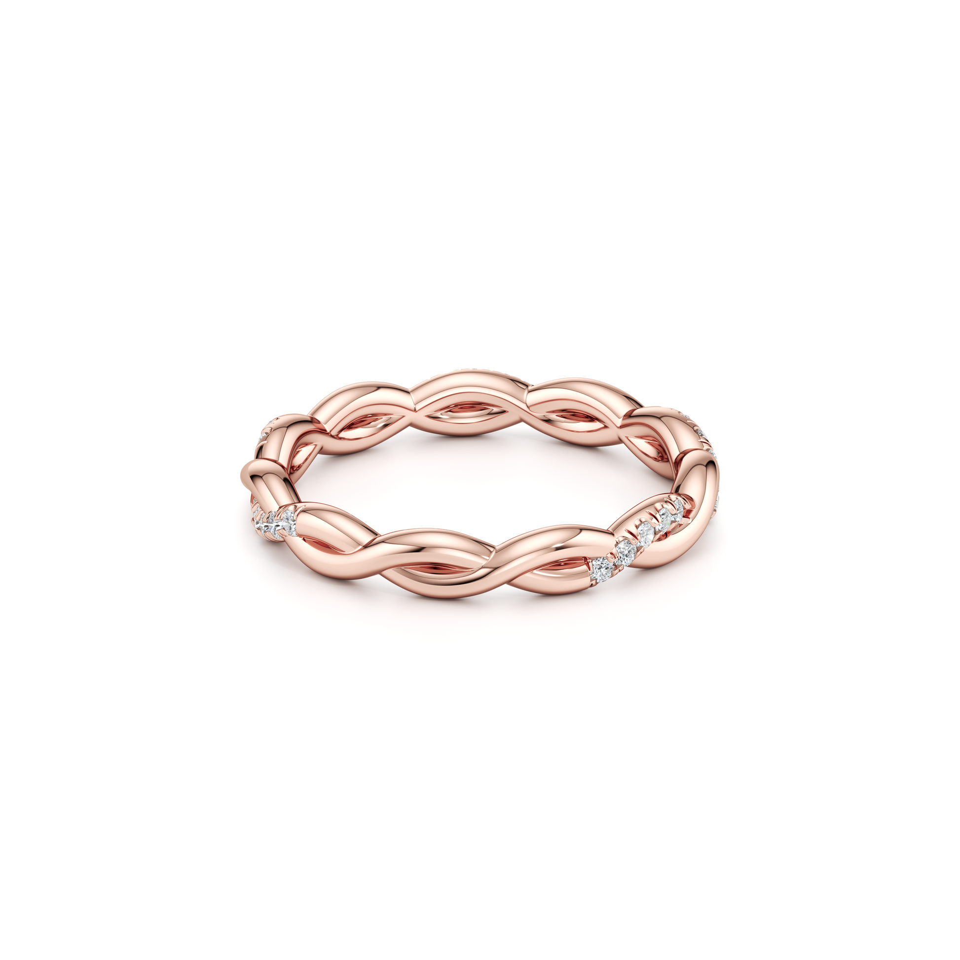 Ivy Lab Diamond Wedding Band - view 7