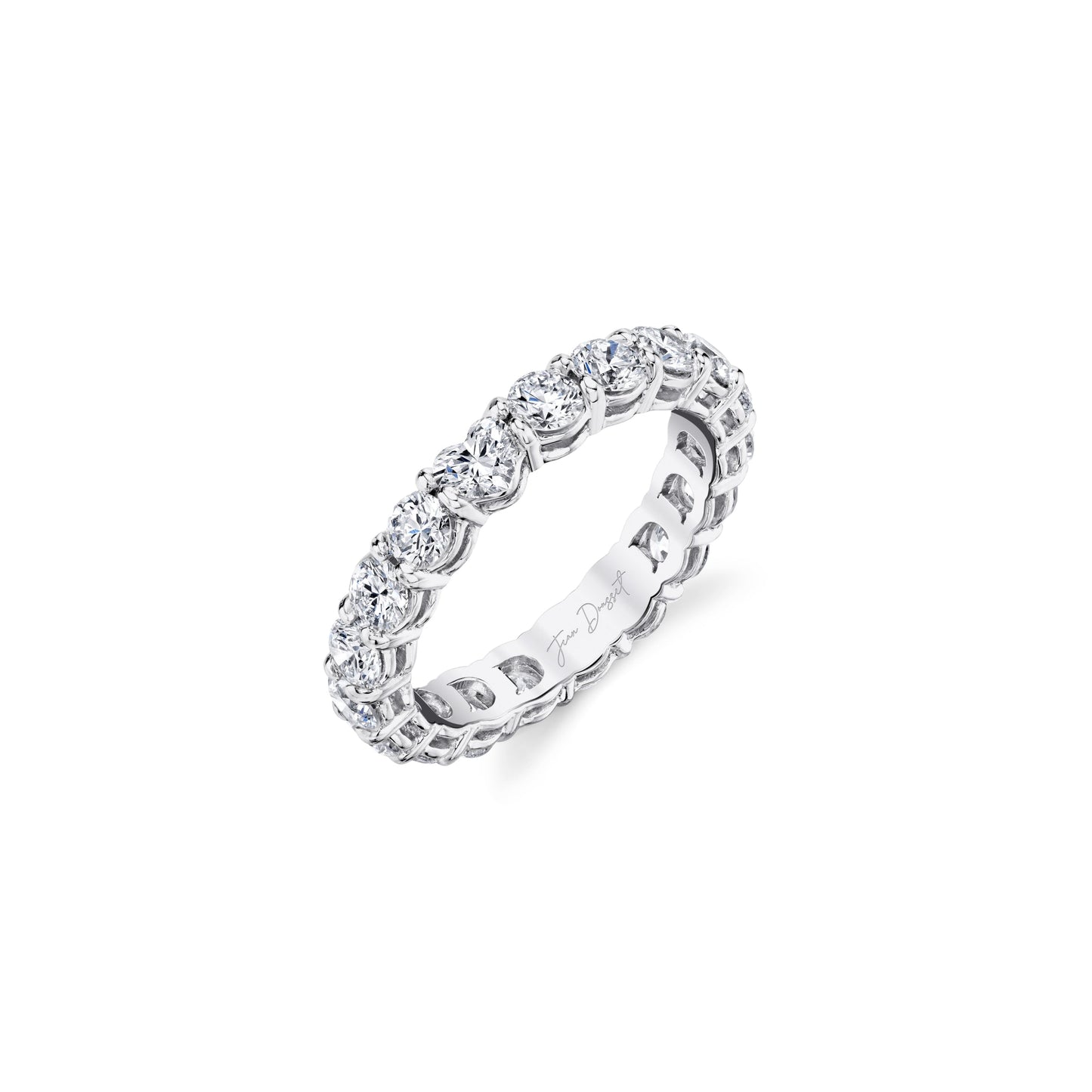 Eve Heart Lab Diamond Eternity Band - view 7