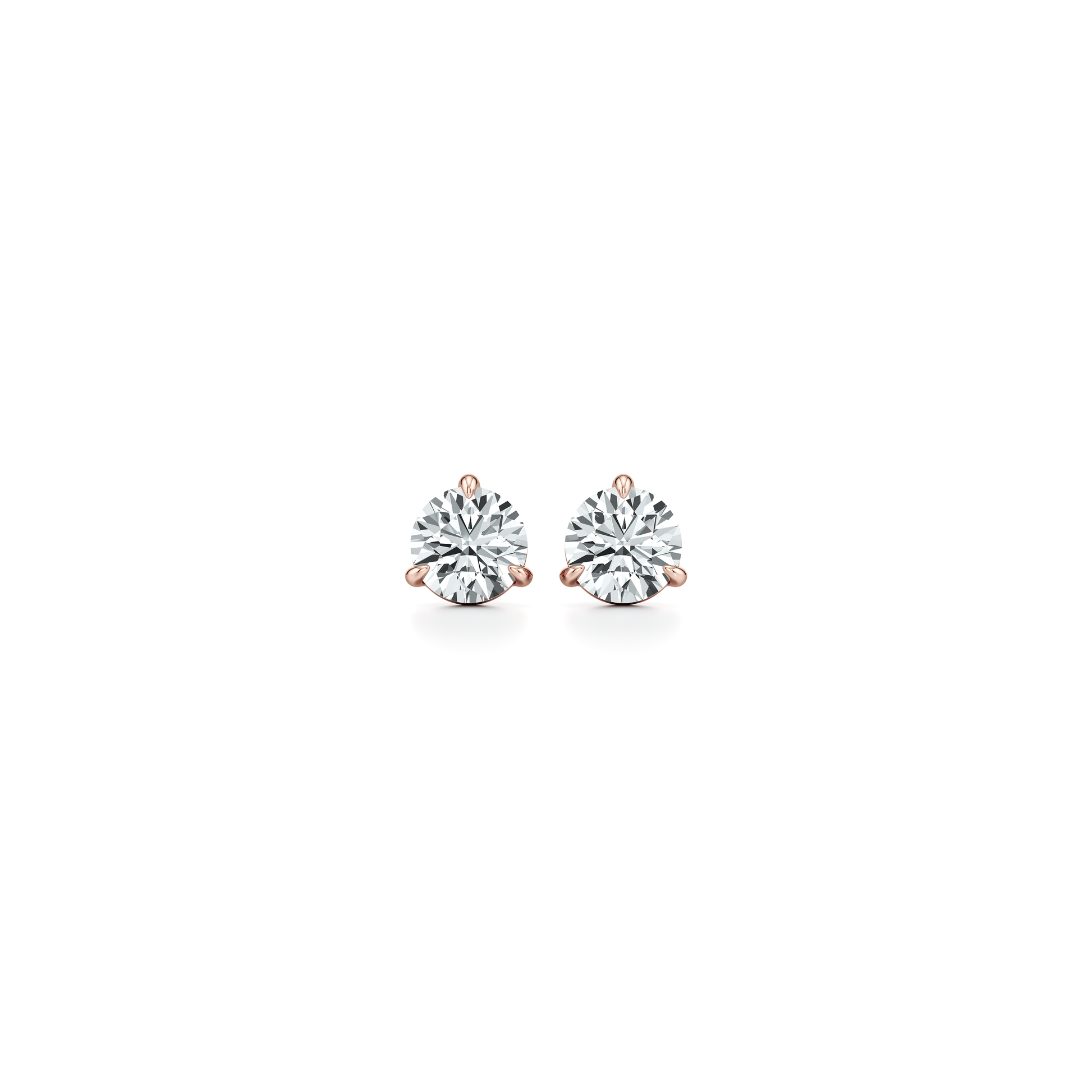 Chelsea Essential Lab Diamond Round Brilliant Martini Studs - view 7