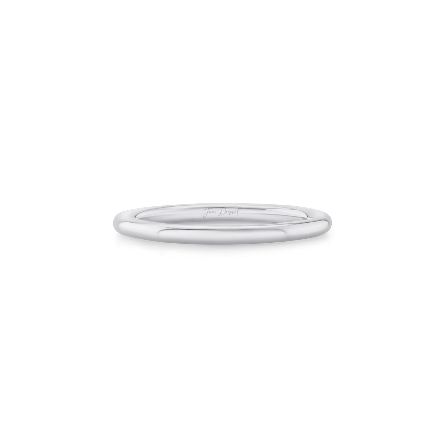 Audrey High Polish Wedding Band - view 7