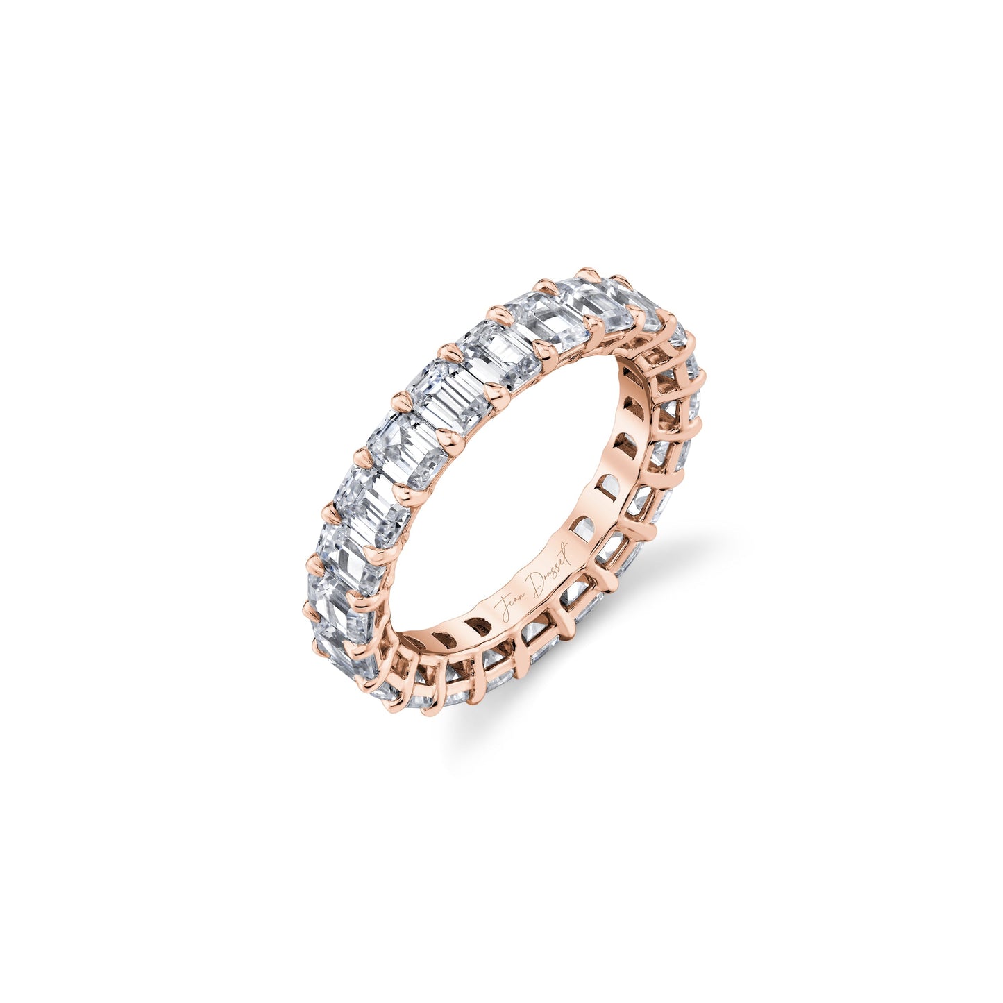 Olivia Emerald Lab Diamond Eternity Band - view 7