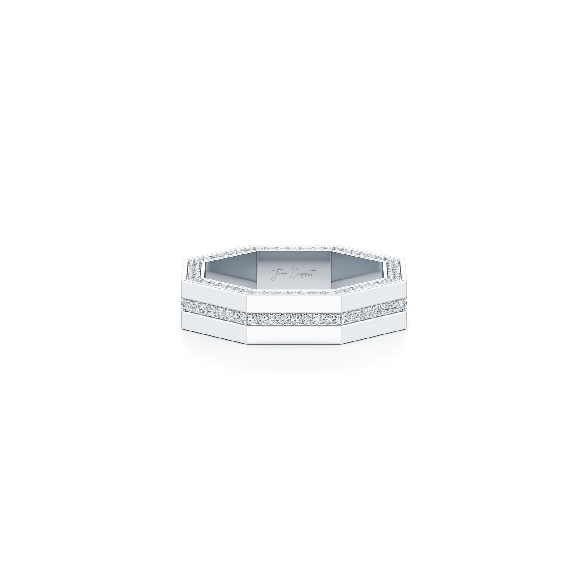 Hayden Pave Channel Octagon Band - view 7