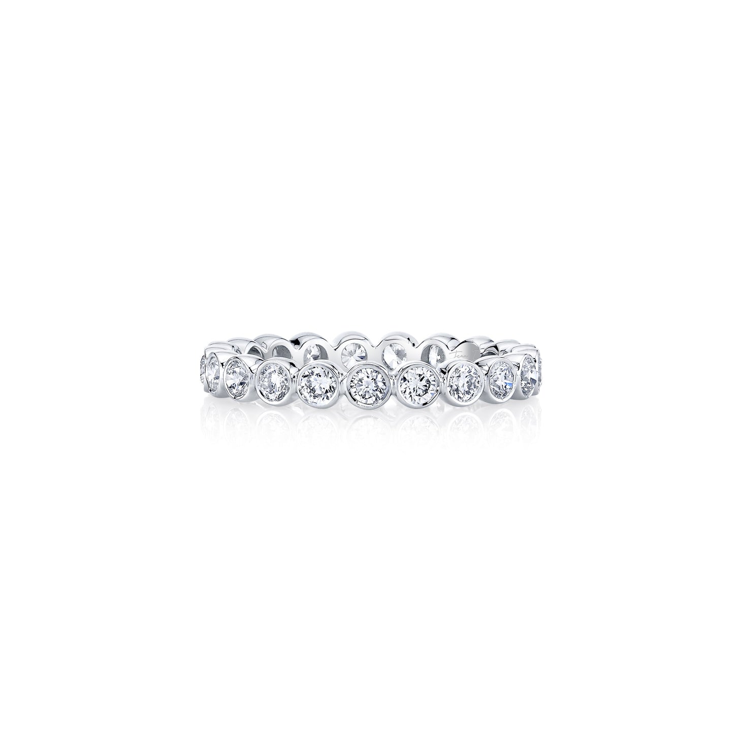 La Petite Bezel Lab Diamond Eternity Band - view 7