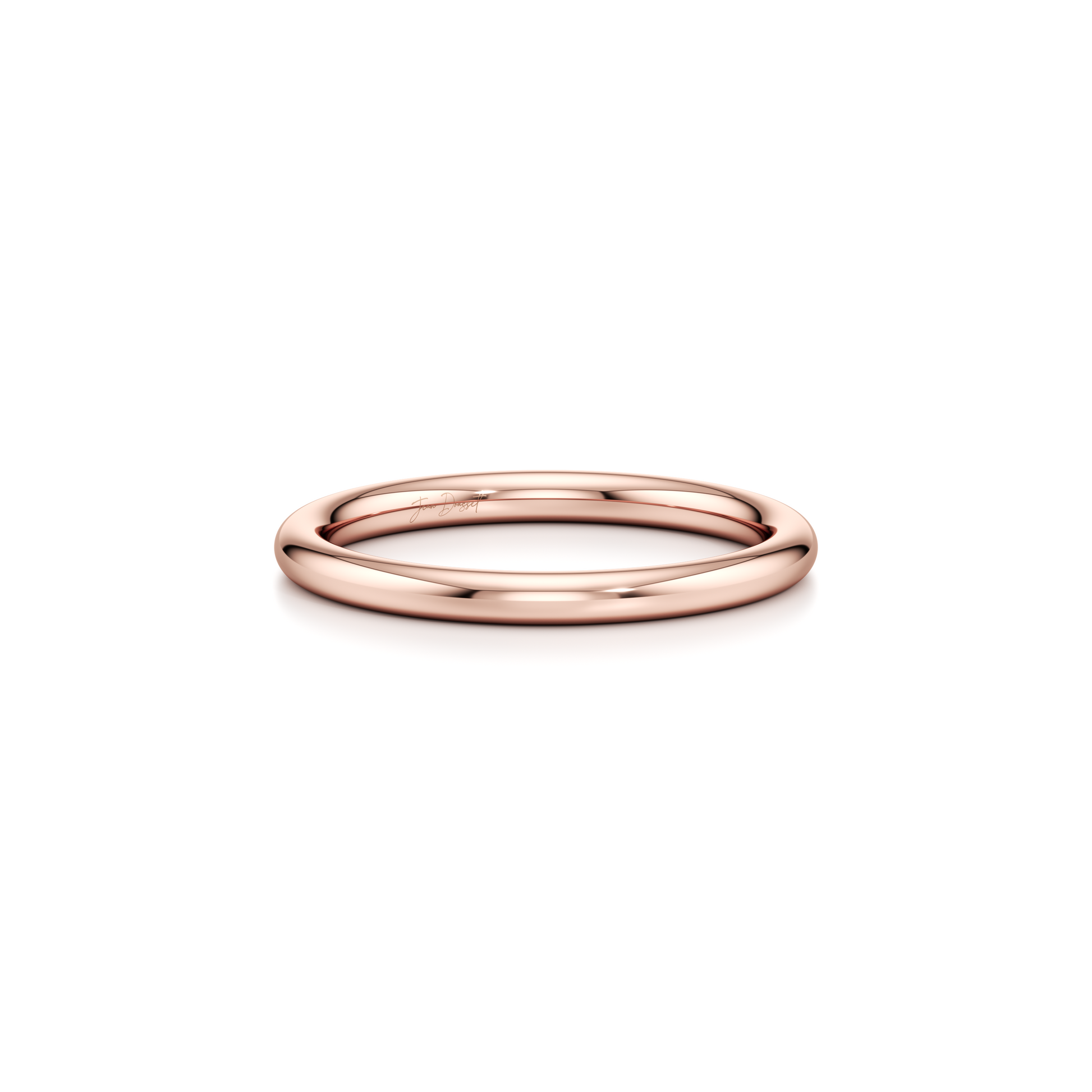 Kate High Polish Wedding Band - view 7