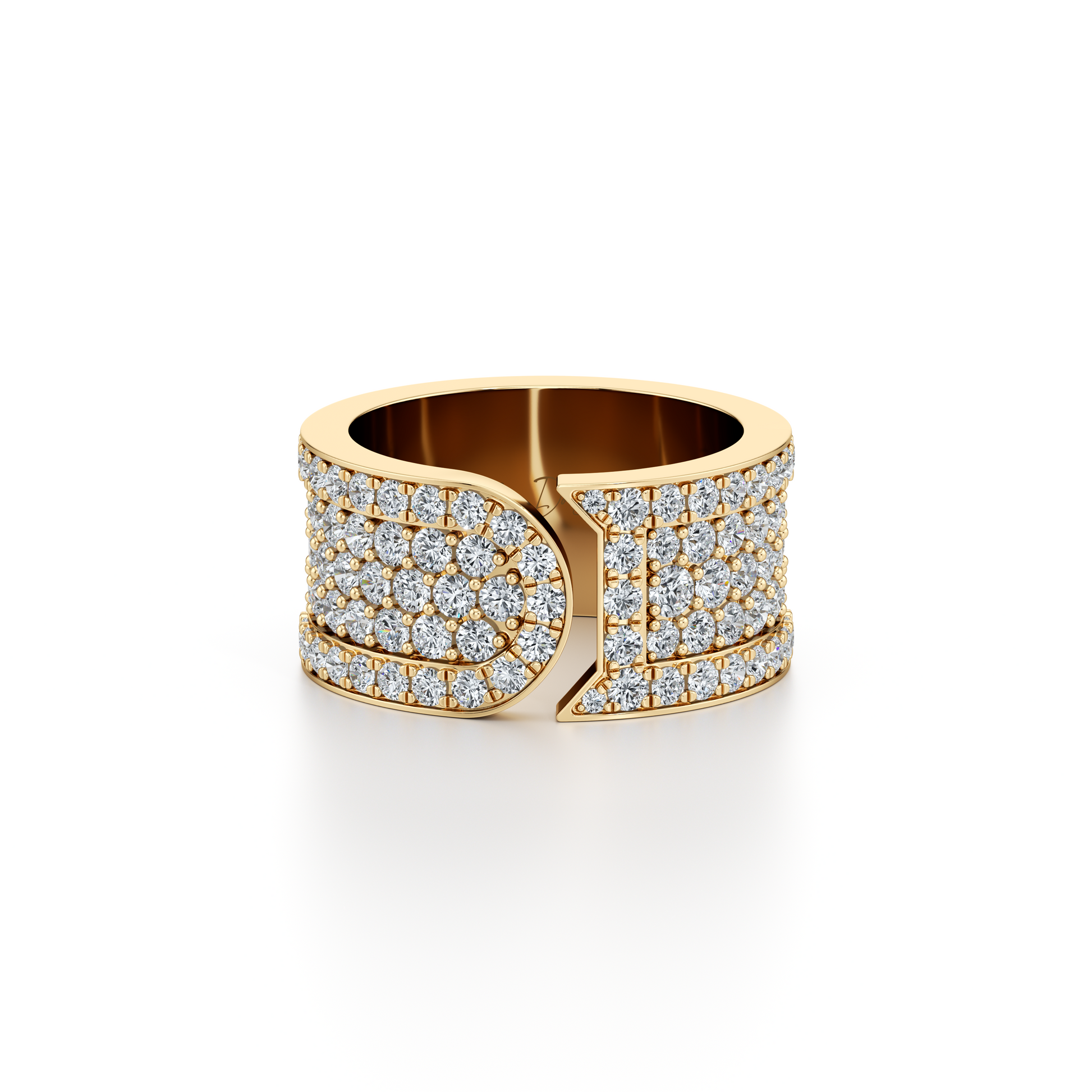 Saviera Pave Wrap Ring - view 7