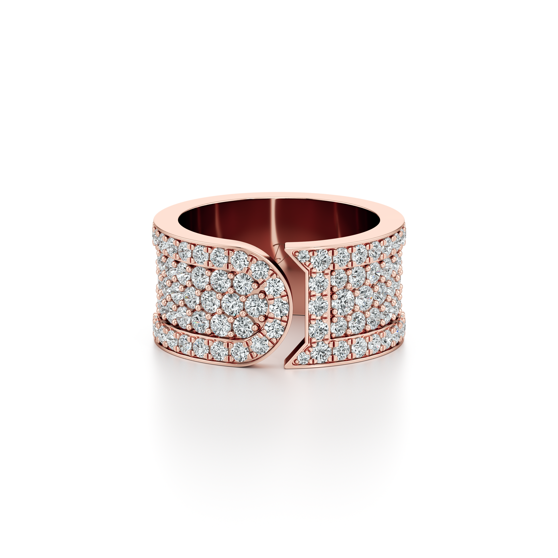 Saviera Pave Wrap Ring - view 8