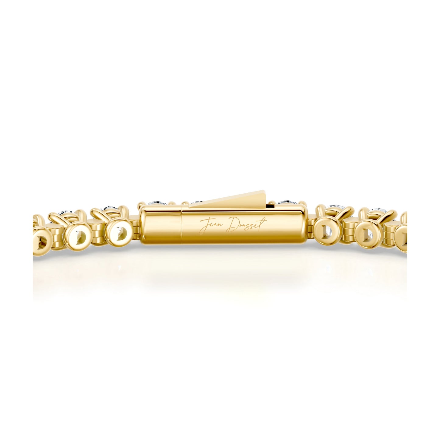 Olivia Round Brilliant Lab Diamond Tennis Bracelet - view 8